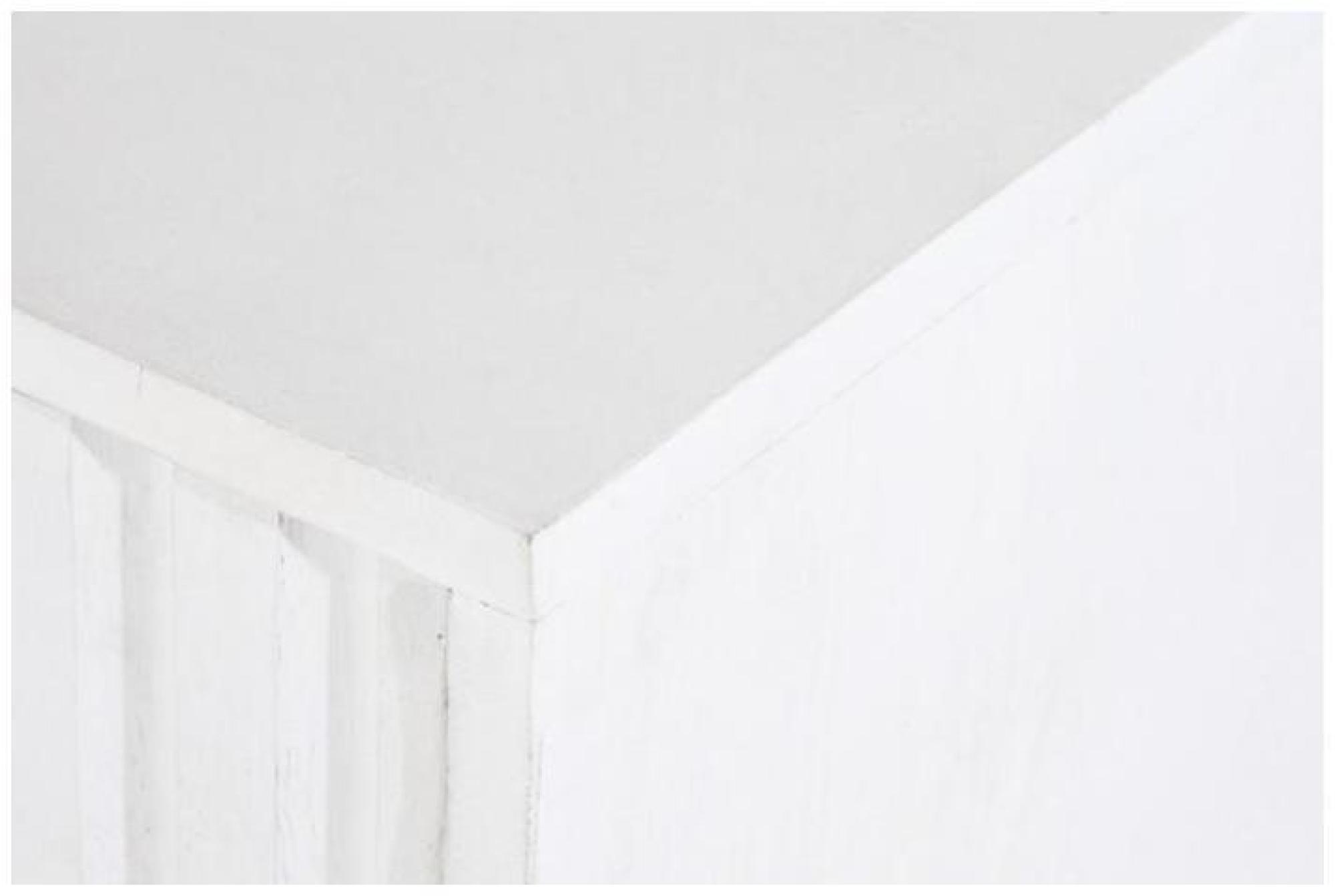 Product photograph of Cooch White Mango Wood 120cm Tv Unit from Choice Furniture Superstore.