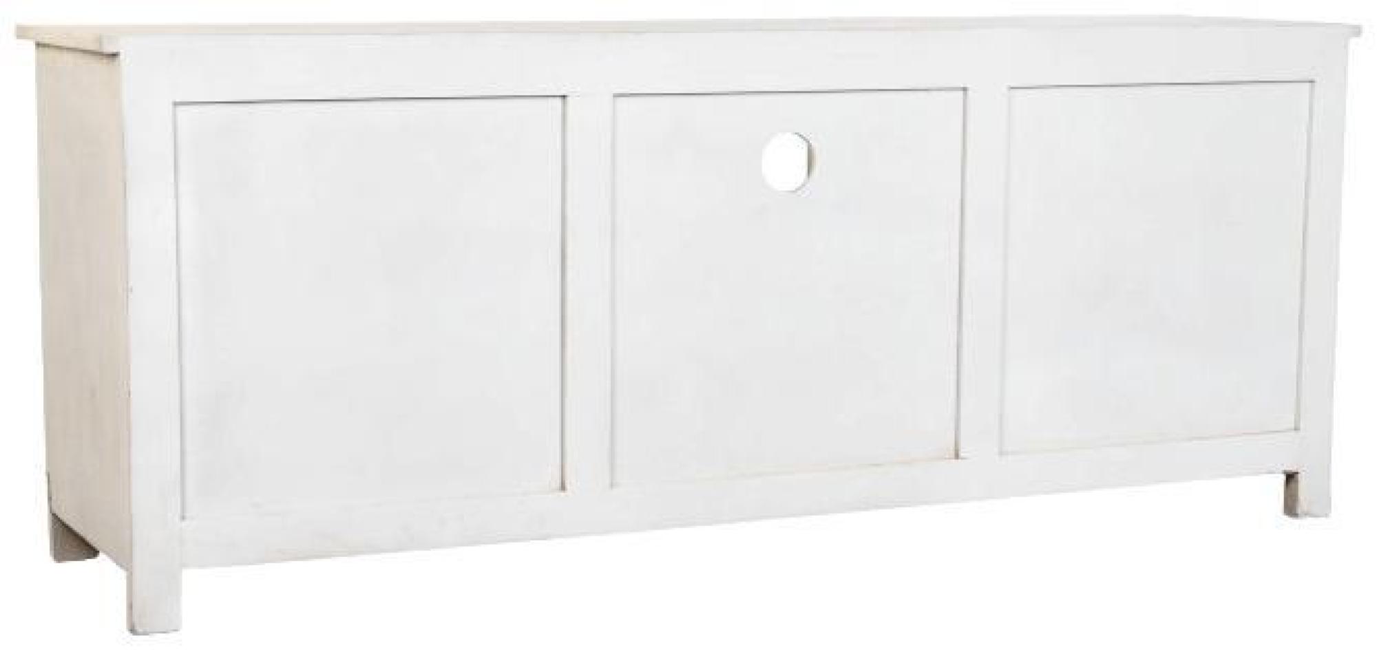 Product photograph of Oriental White Mango Wood Tv Unit from Choice Furniture Superstore.