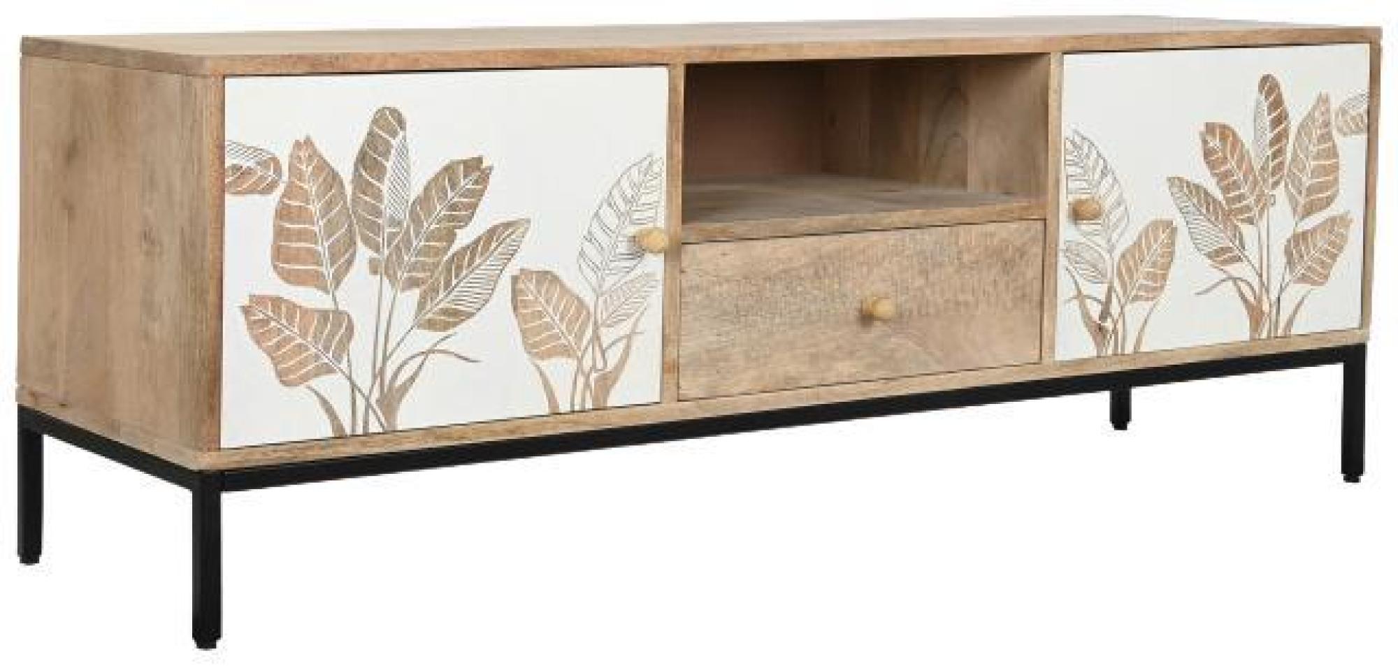 Product photograph of Oriental Brown Mango Wood 140cm Tv Unit from Choice Furniture Superstore.