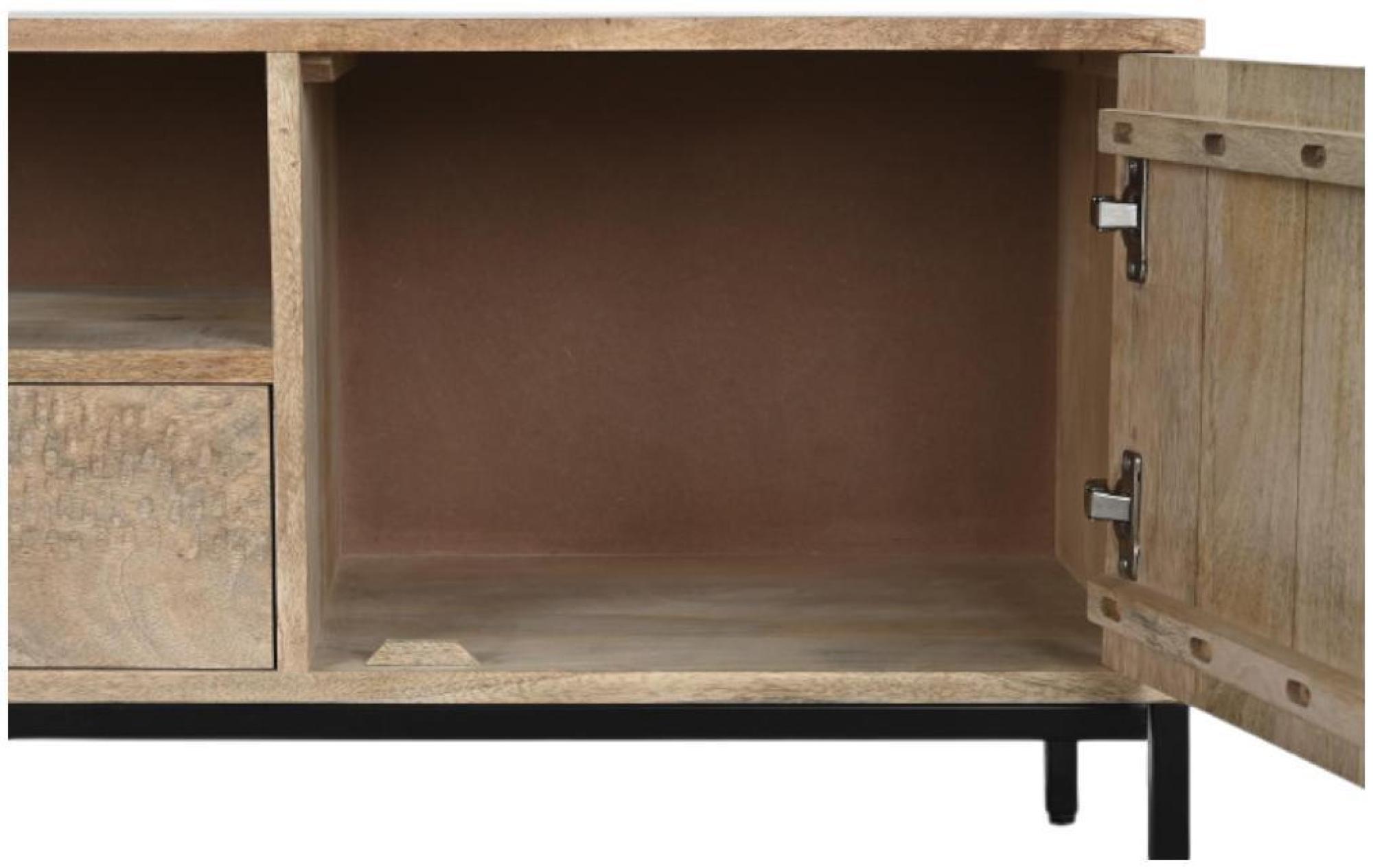 Product photograph of Oriental Brown Mango Wood 140cm Tv Unit from Choice Furniture Superstore.