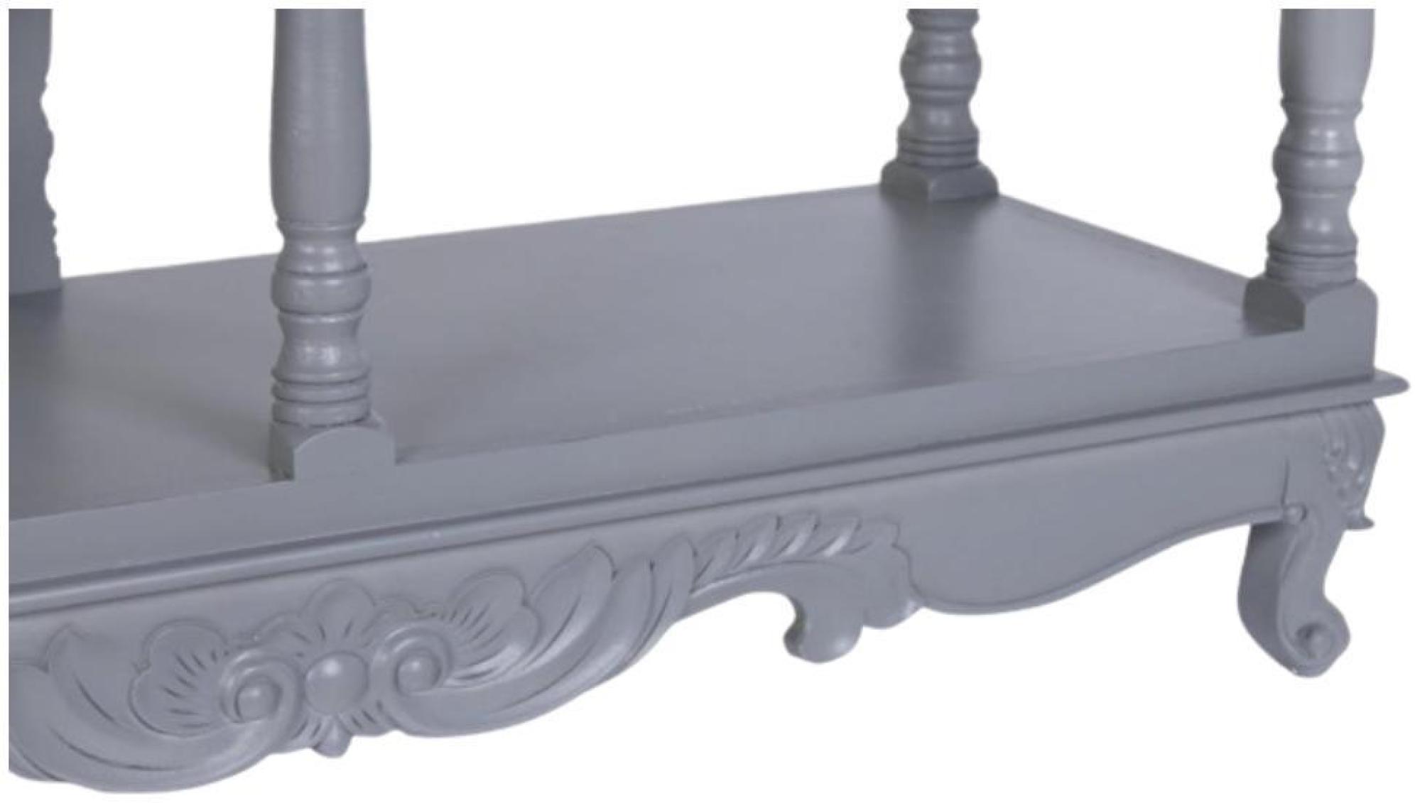 Product photograph of Traditional Grey Wooden 2 Drawer Console Table from Choice Furniture Superstore.