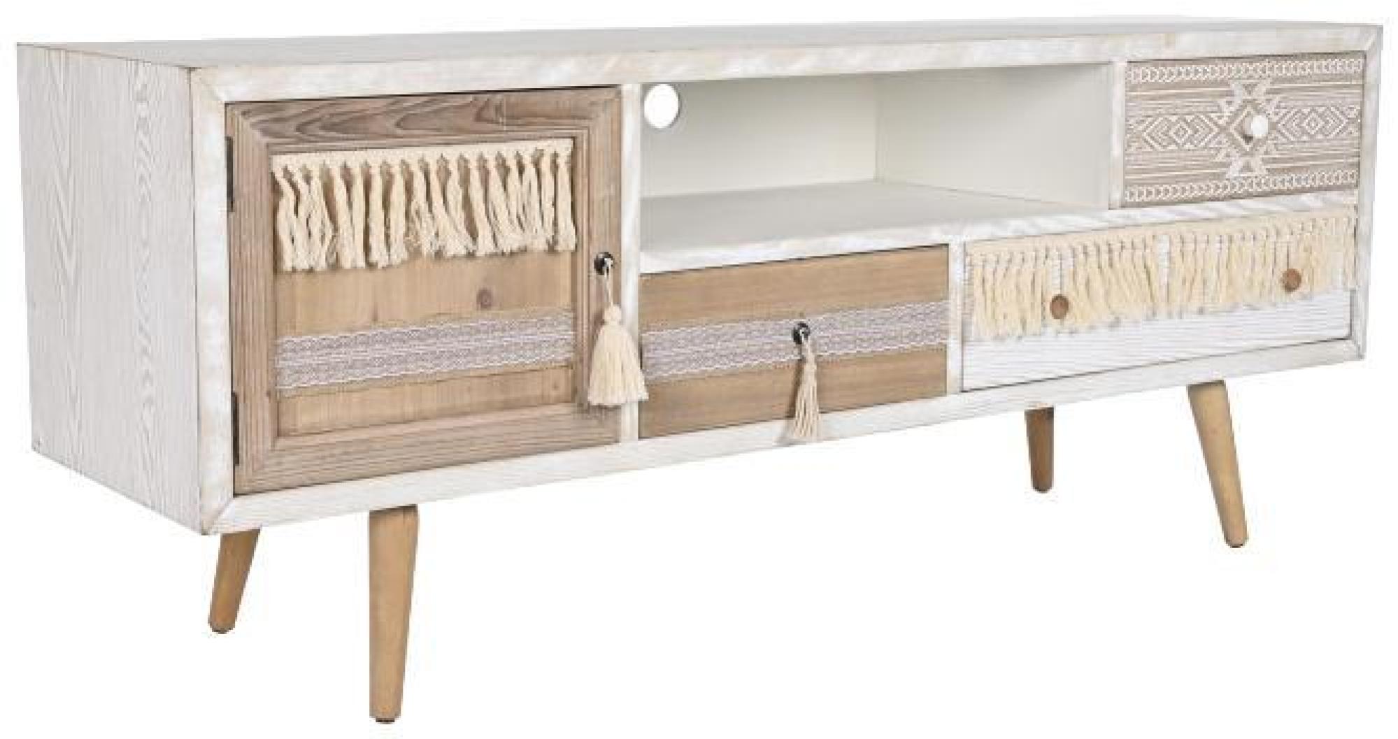 Product photograph of Renton White Wooden 150cm Tv Unit from Choice Furniture Superstore.