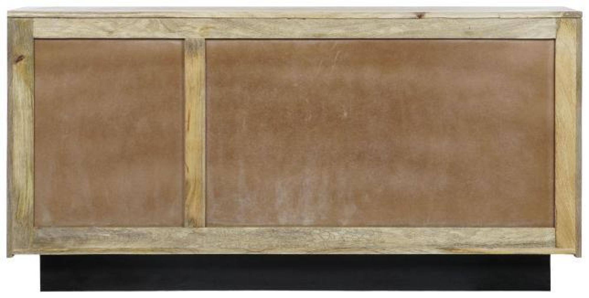 Product photograph of Modern Mango Wood 145cm Medium Sideboard - 2 Doors from Choice Furniture Superstore.