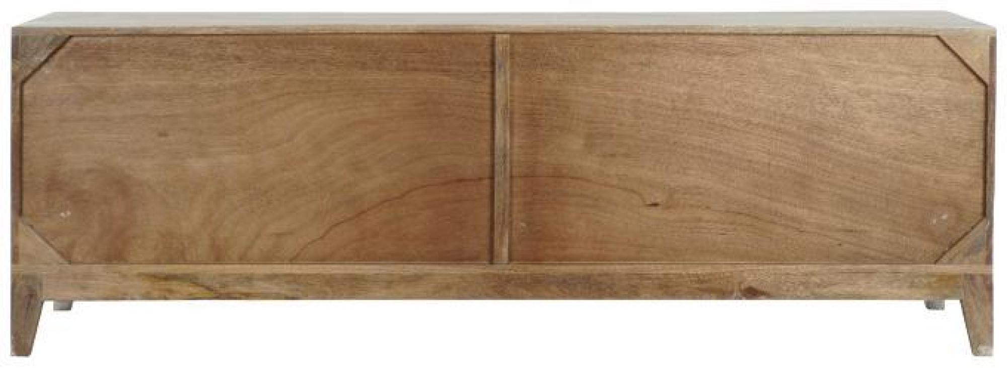 Product photograph of Traditional Beige Mango Wood 175cm Tv Unit from Choice Furniture Superstore.