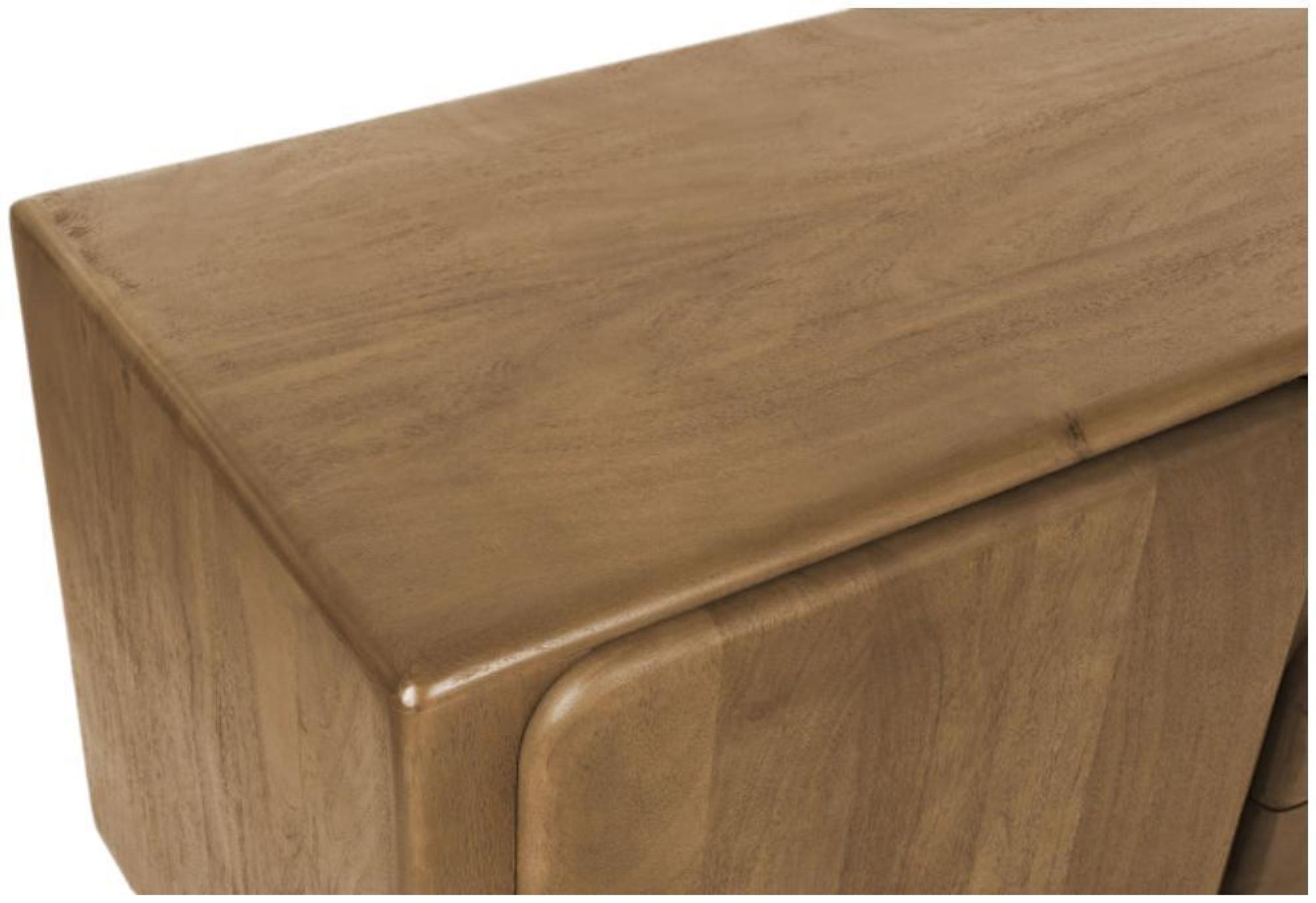 Product photograph of Brown Acacia Wood 175cm Large Tv Unit from Choice Furniture Superstore.