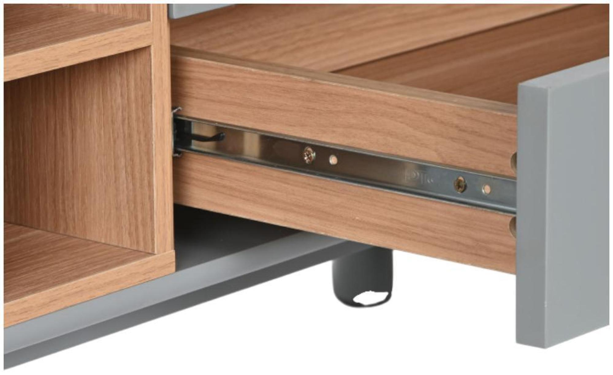 Product photograph of Modena Grey 140cm Tv Unit from Choice Furniture Superstore.