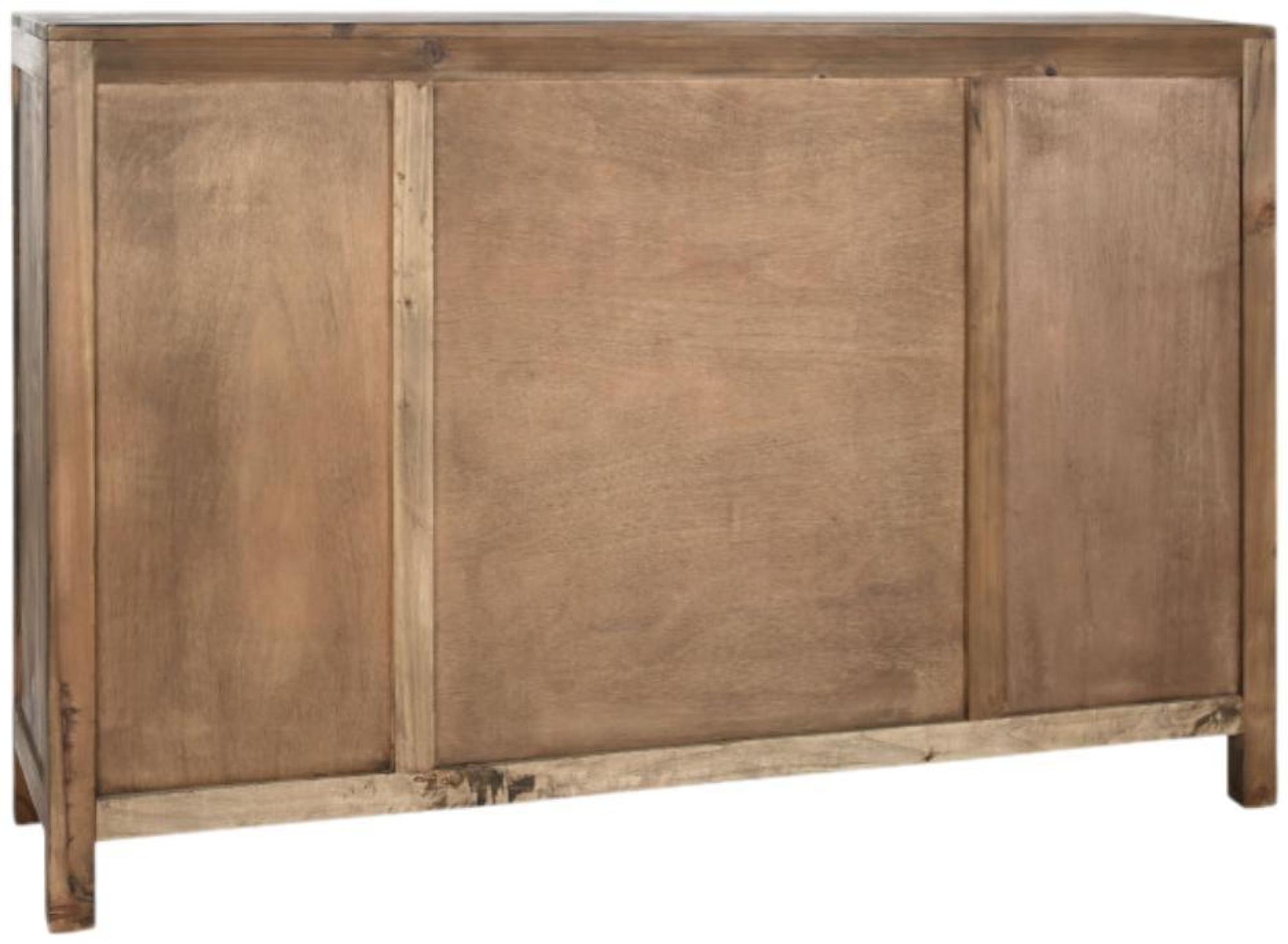 Product photograph of African Natural Wooden Medium Buffet Sideboard from Choice Furniture Superstore.