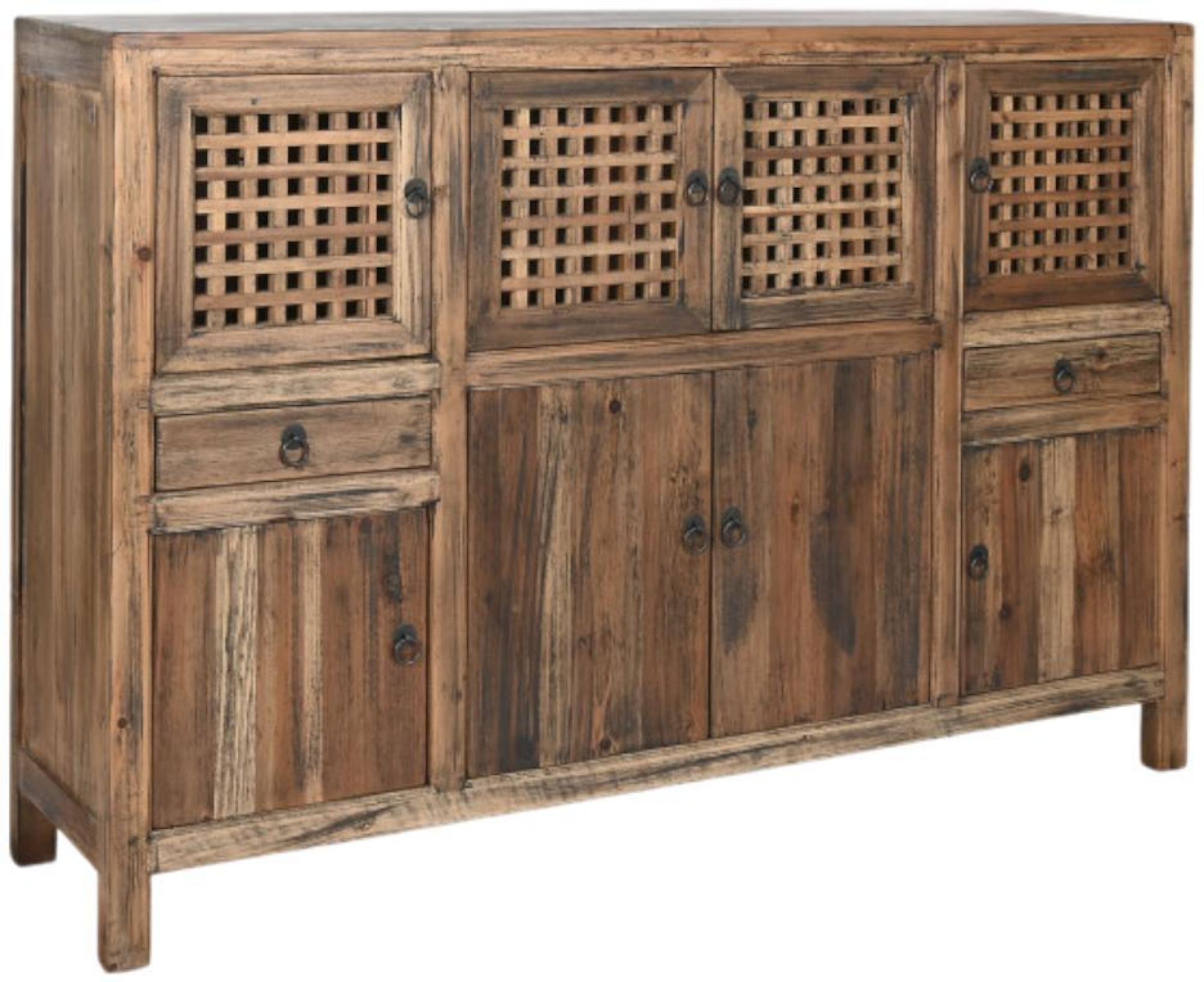 Product photograph of African Natural Wooden Medium Buffet Sideboard from Choice Furniture Superstore.