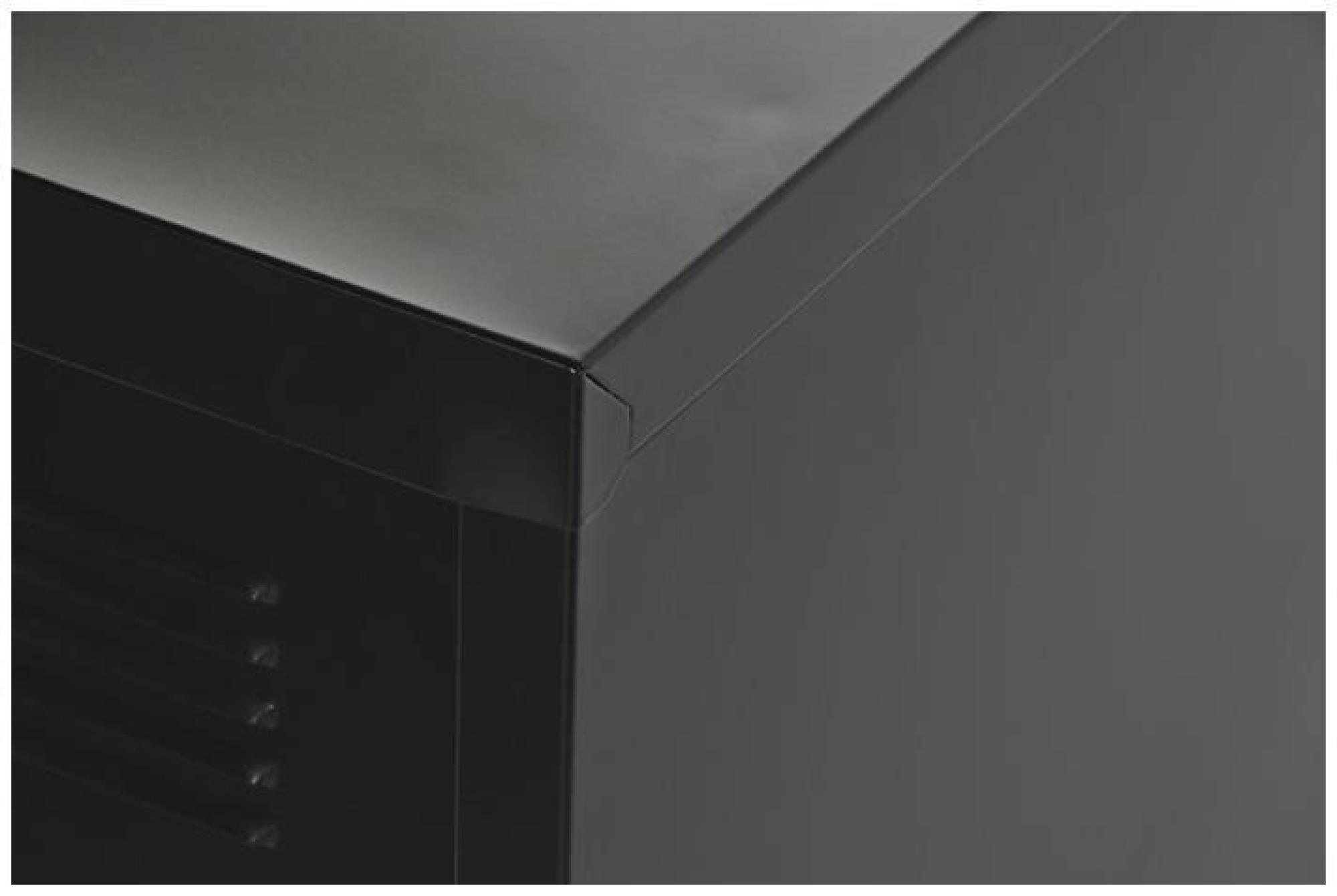 Product photograph of Sirsa Industrial Style Black Metal 120cm Tv Unit from Choice Furniture Superstore.