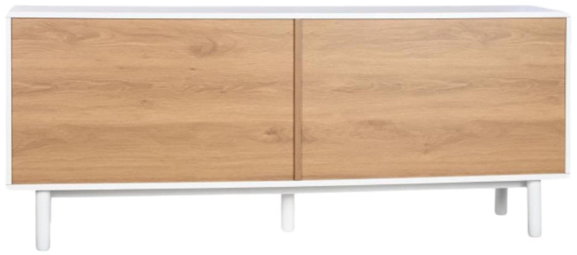 Product photograph of Tropical White Wooden 180cm Large Sideboard - 2 Doors from Choice Furniture Superstore.