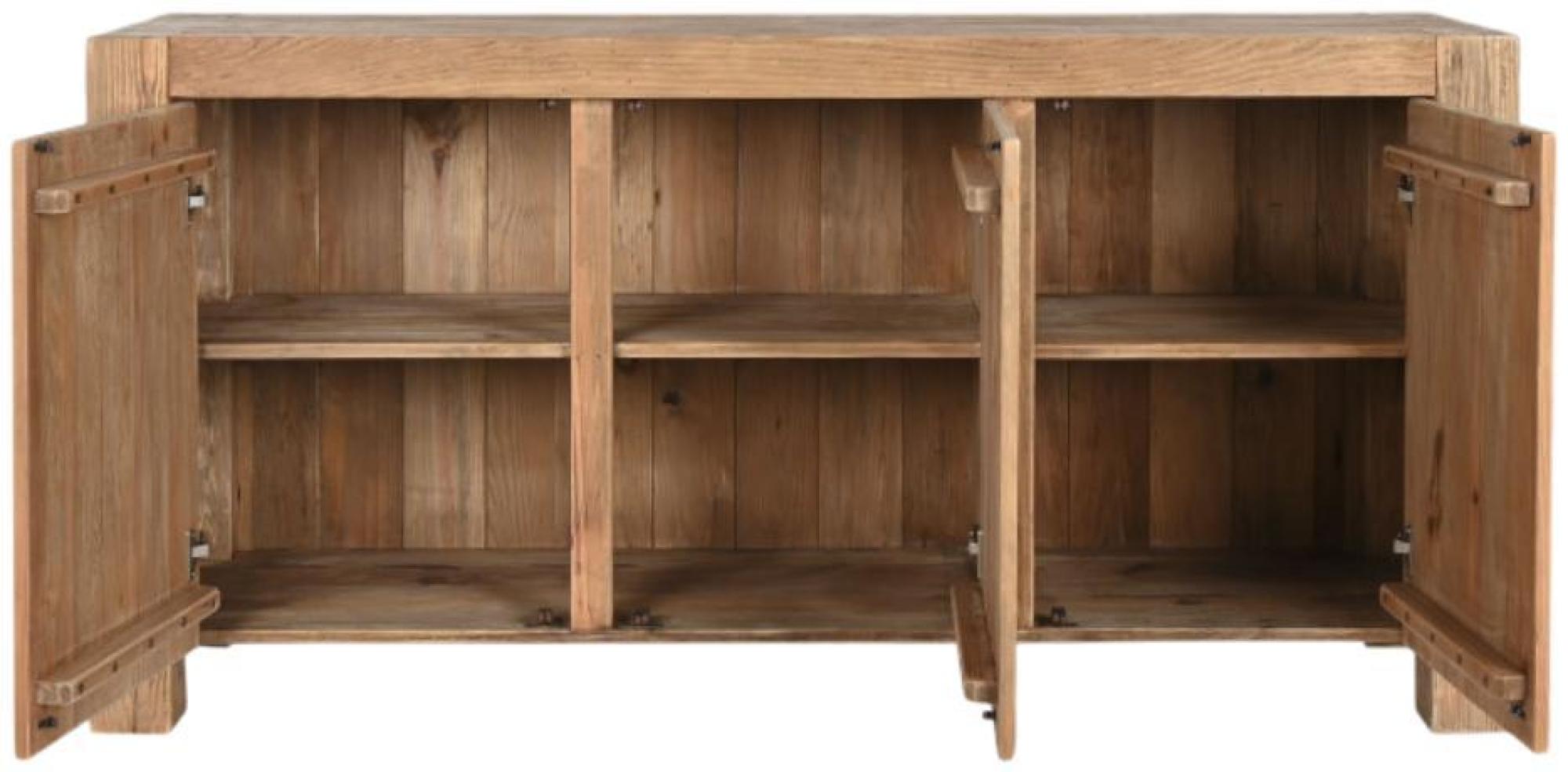 Product photograph of Reclaimed Wood And Pine Medium Sideboard - 3 Doors from Choice Furniture Superstore.