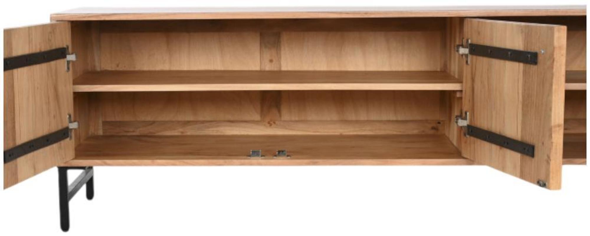 Product photograph of Arcot Acacia Wood 145cm Tv Unit from Choice Furniture Superstore.