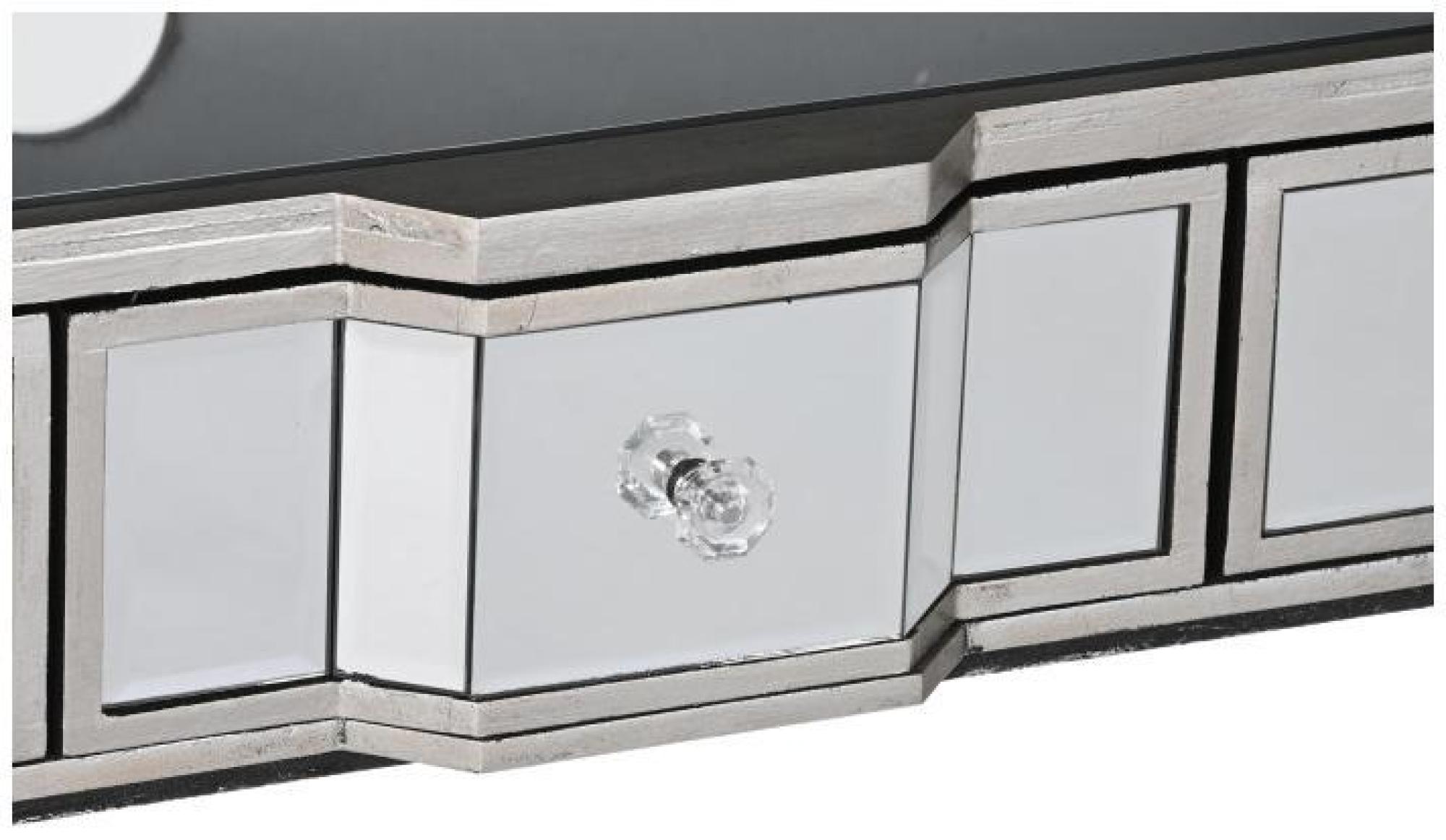 Product photograph of Glam White Wood Tv Unit from Choice Furniture Superstore.