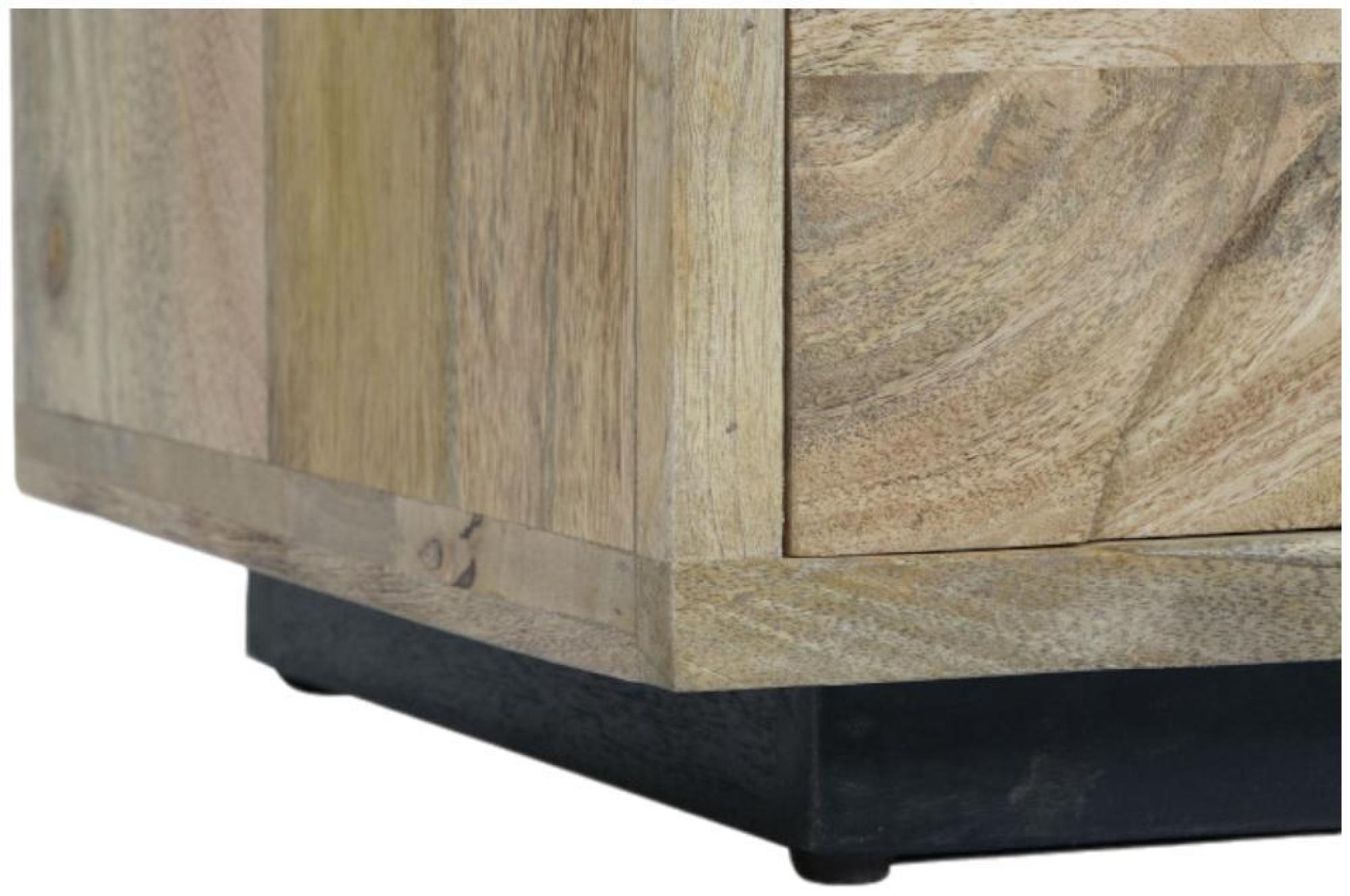 Product photograph of Bombay Mango Wood Geomatric 140cm Tv Unit from Choice Furniture Superstore.