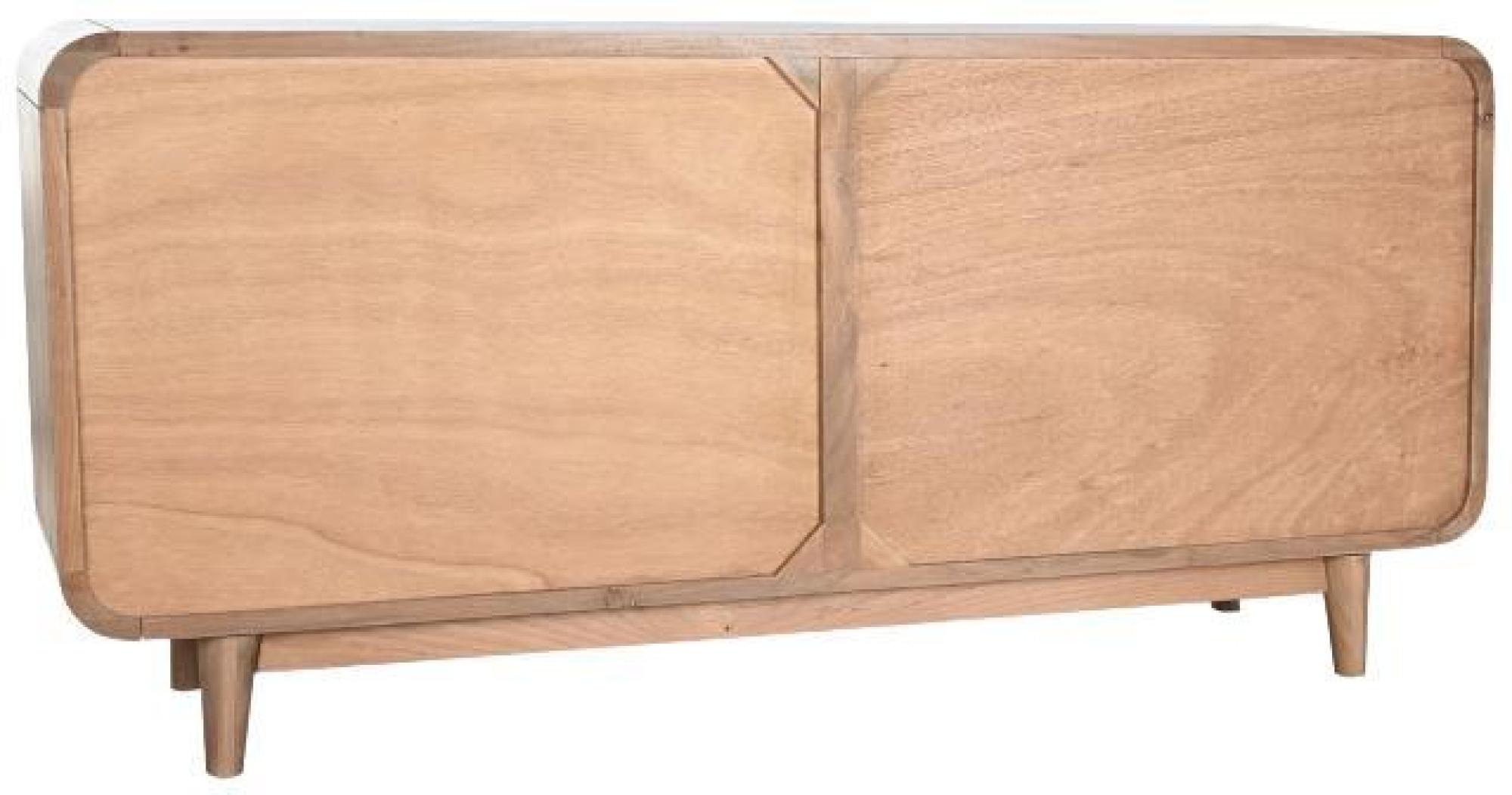 Product photograph of Modern Natural Wooden 160cm Medium Buffet Sideboard - 2 Doors from Choice Furniture Superstore.