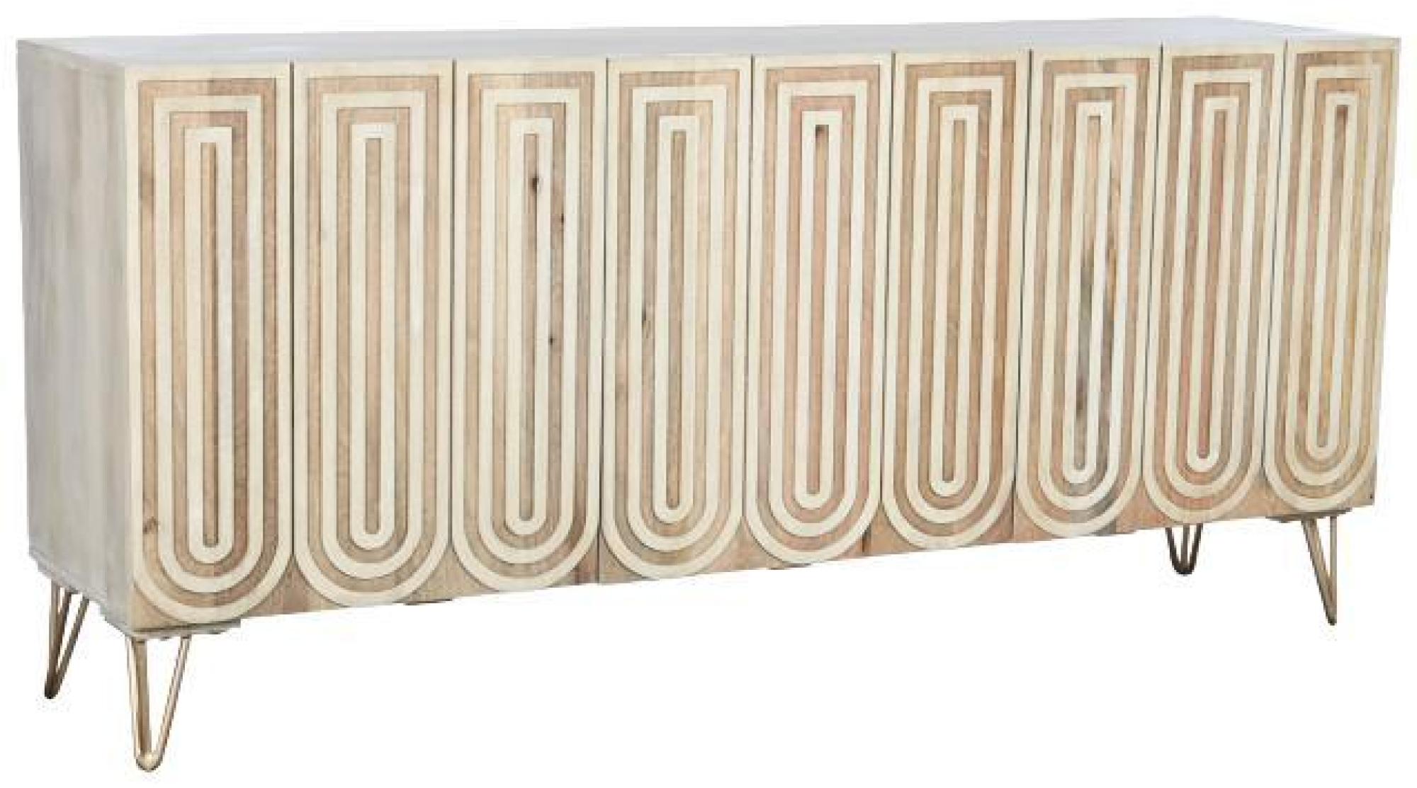 Product photograph of Modern White Wooden 160cm Medium Buffet Sideboard - 3 Doors from Choice Furniture Superstore.