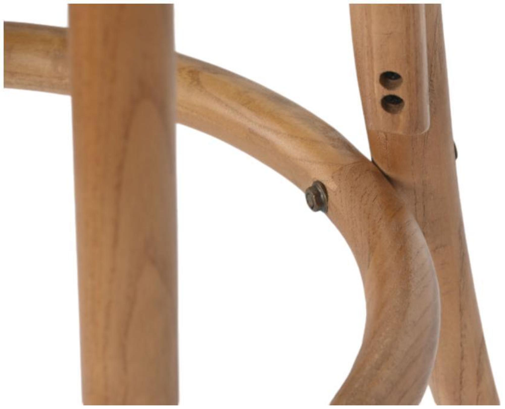 Product photograph of Cottage Brown Elm Wood And Rattan Barstool from Choice Furniture Superstore.