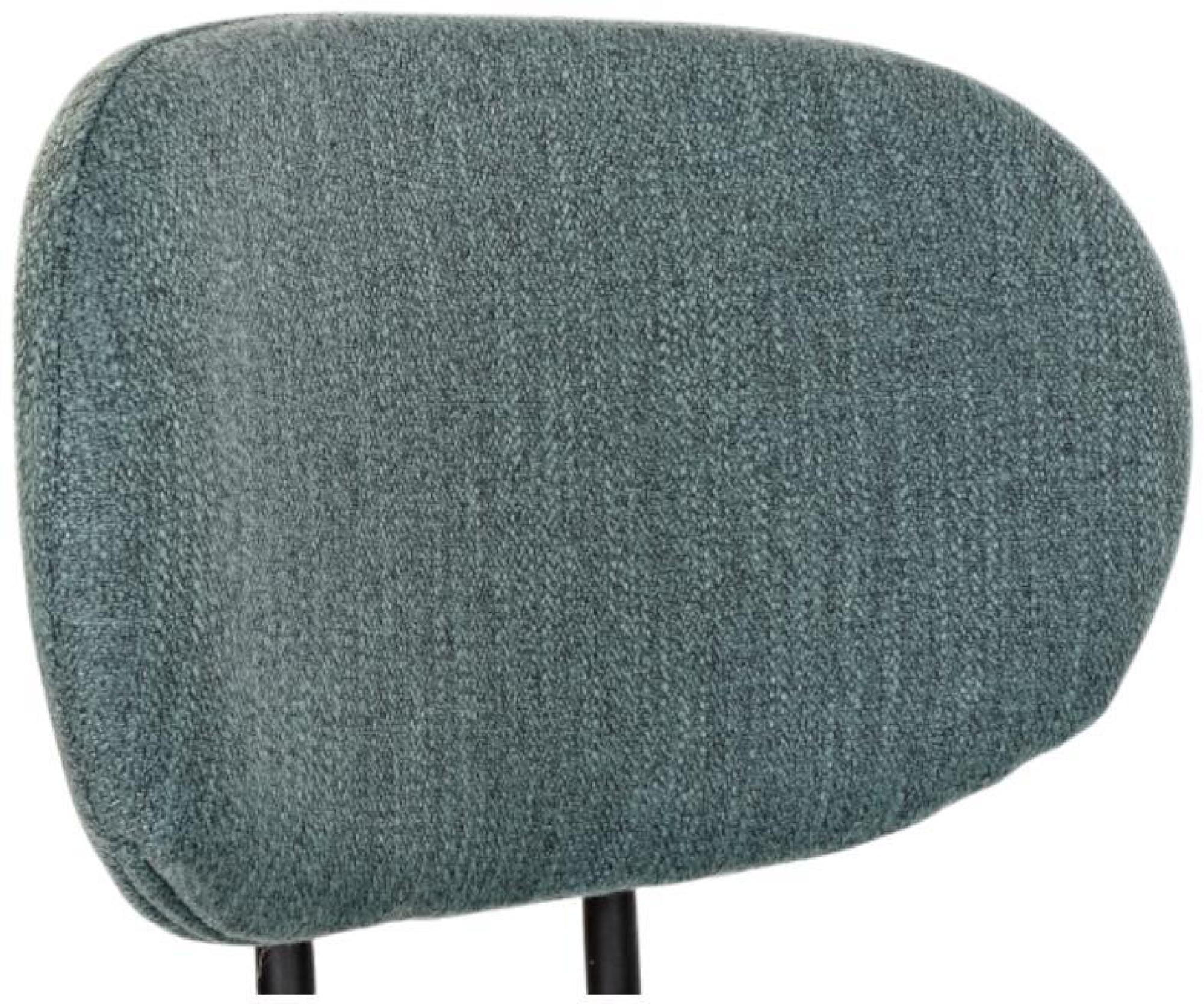 Product photograph of 2 X Loft Green Fabric Barstool With Back from Choice Furniture Superstore.