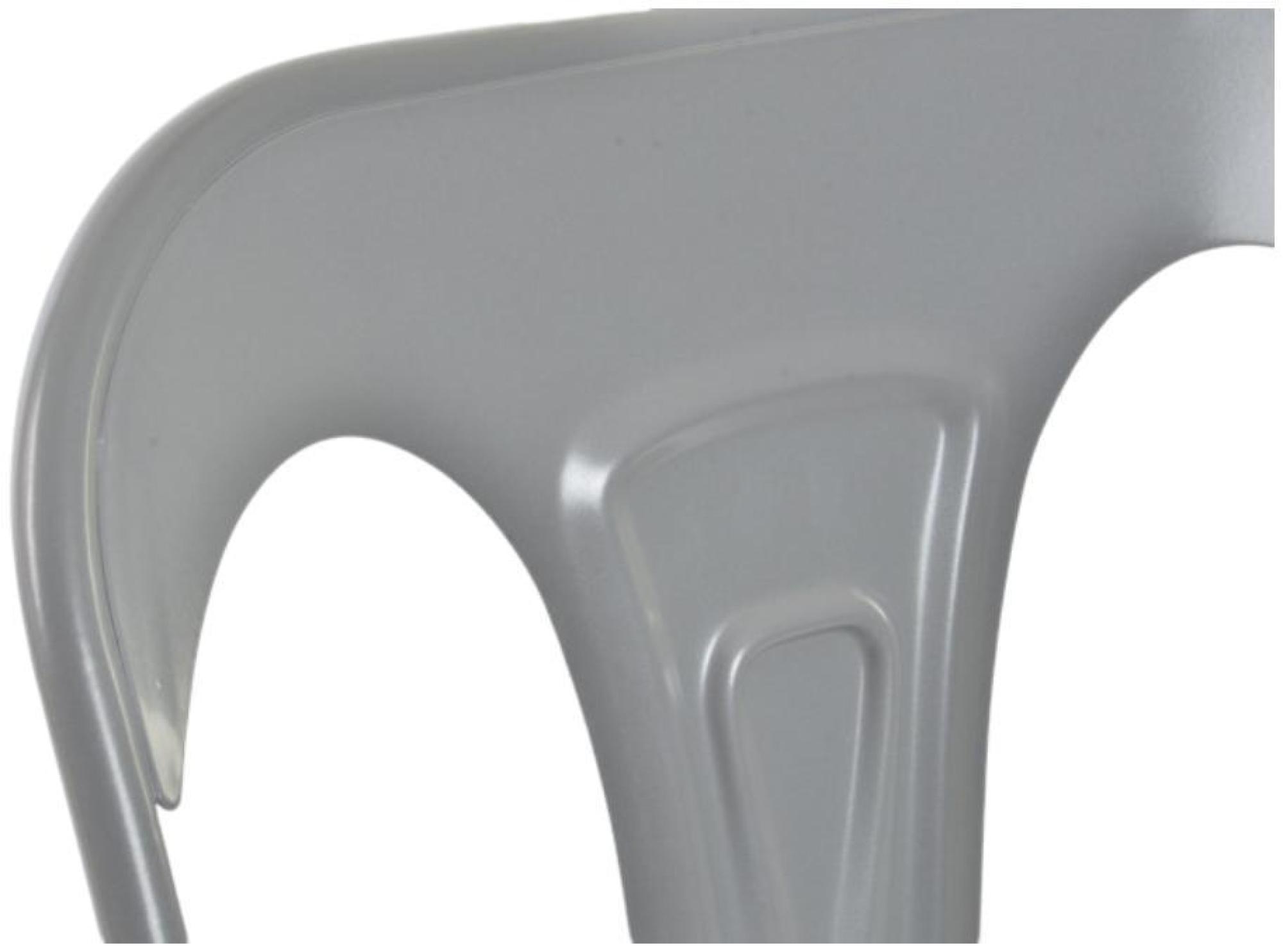 Product photograph of 2 X Tolix Style Industrial Grey Metal Barstool With Back from Choice Furniture Superstore.