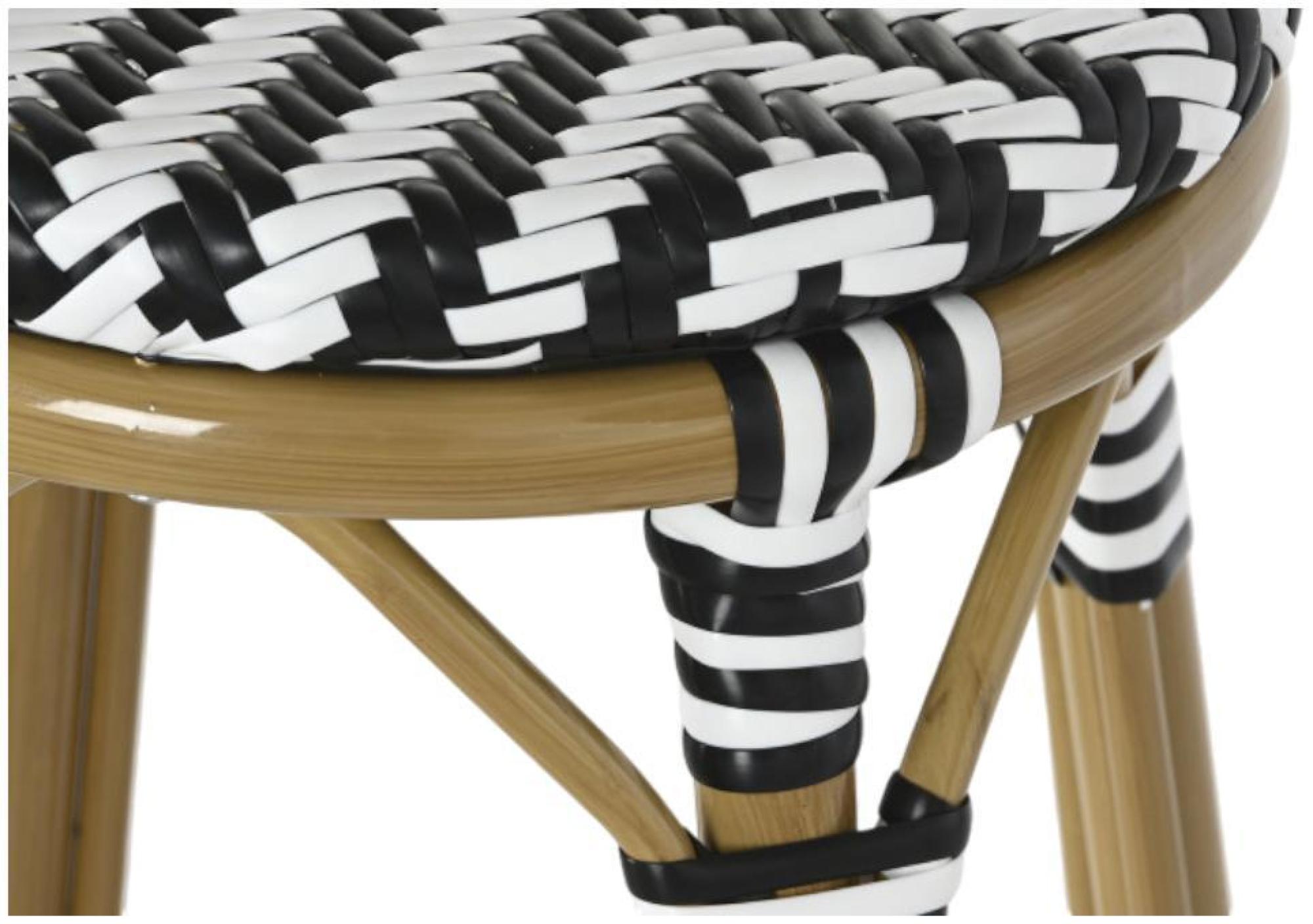 Product photograph of 2 X African Zebra Print Round Barstool from Choice Furniture Superstore.