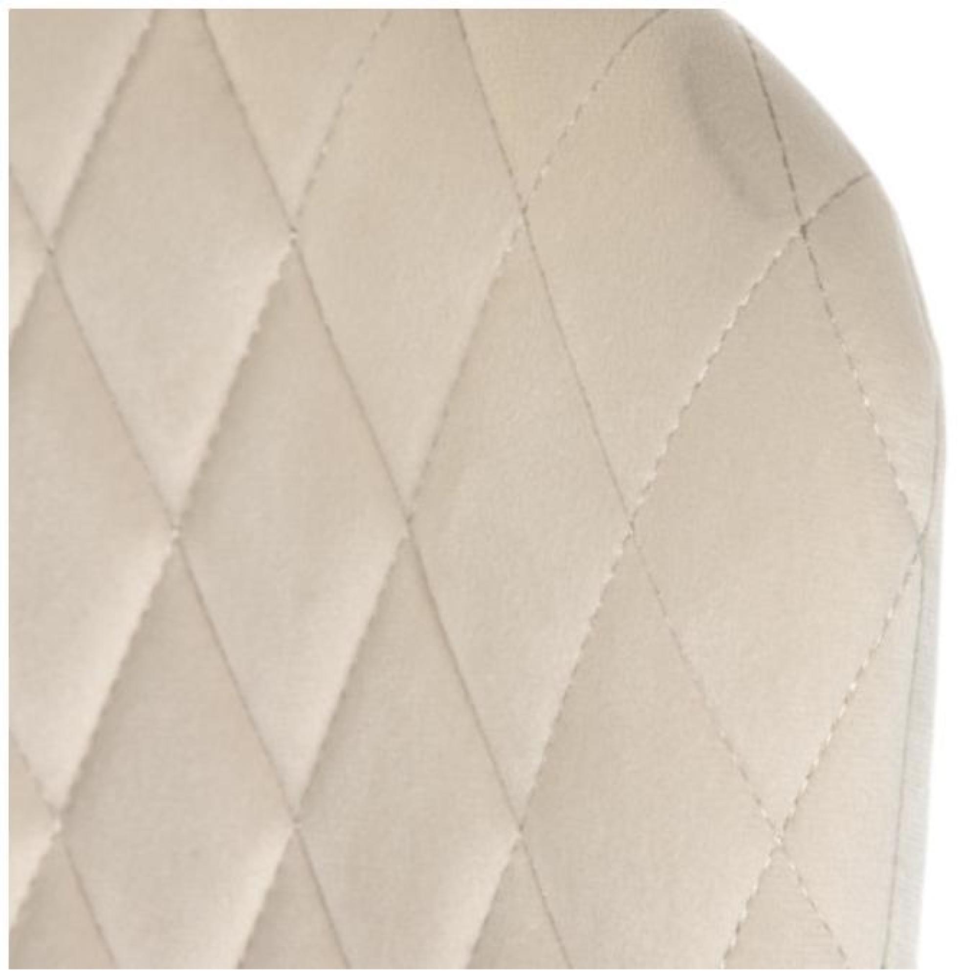 Product photograph of 2 X Modern Beige Fabric Barstool With Back from Choice Furniture Superstore.