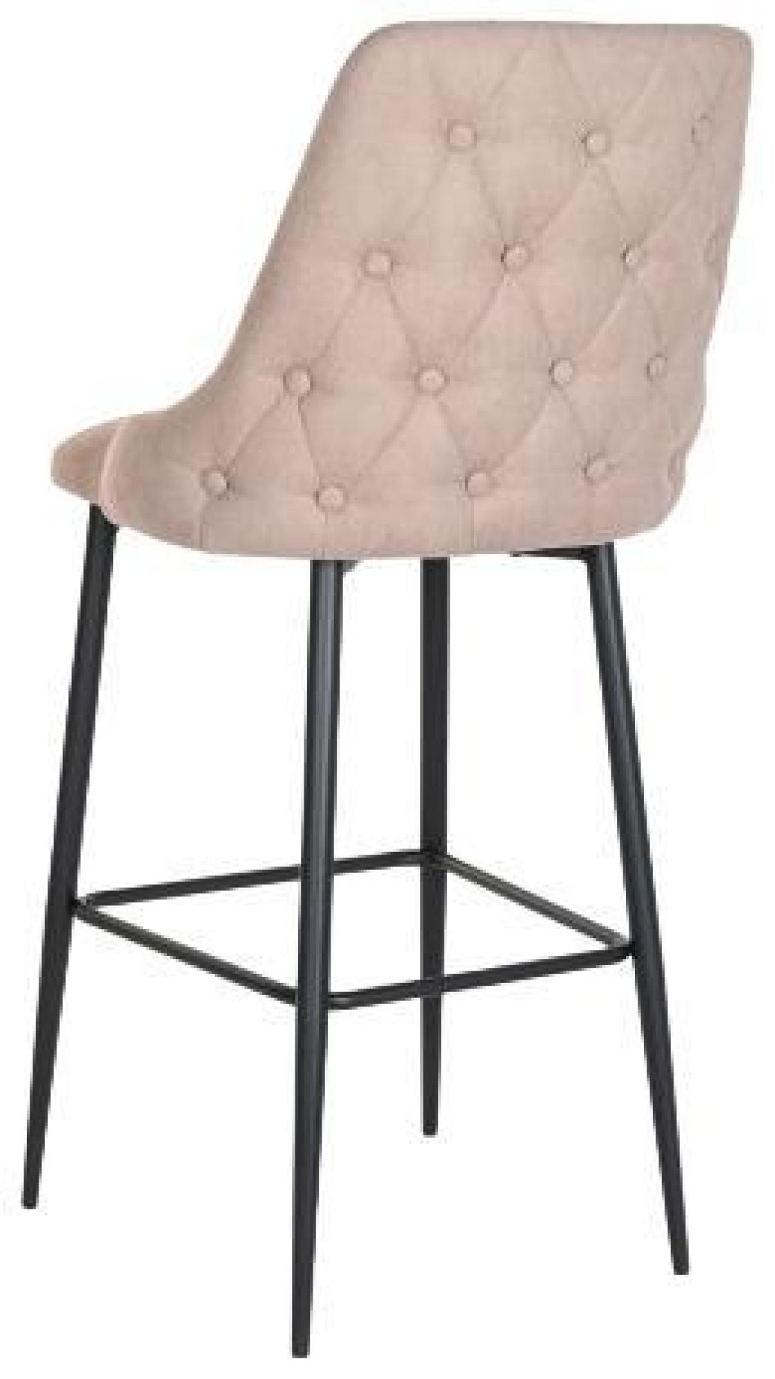Product photograph of 2 X Modern Brown Fabric Barstool With Back from Choice Furniture Superstore.