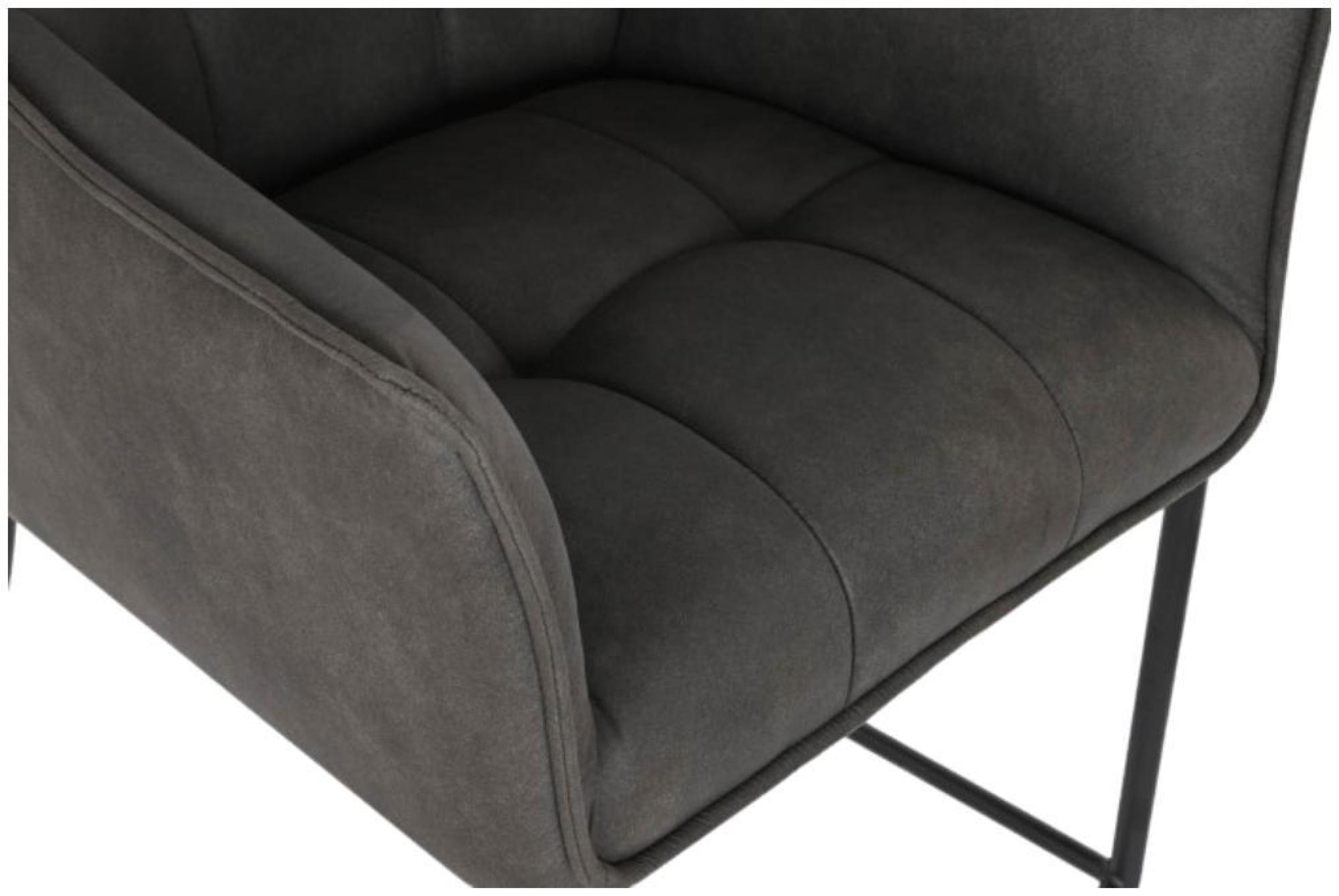 Product photograph of Loft Dark Brown Fabric Barstool With Back from Choice Furniture Superstore.