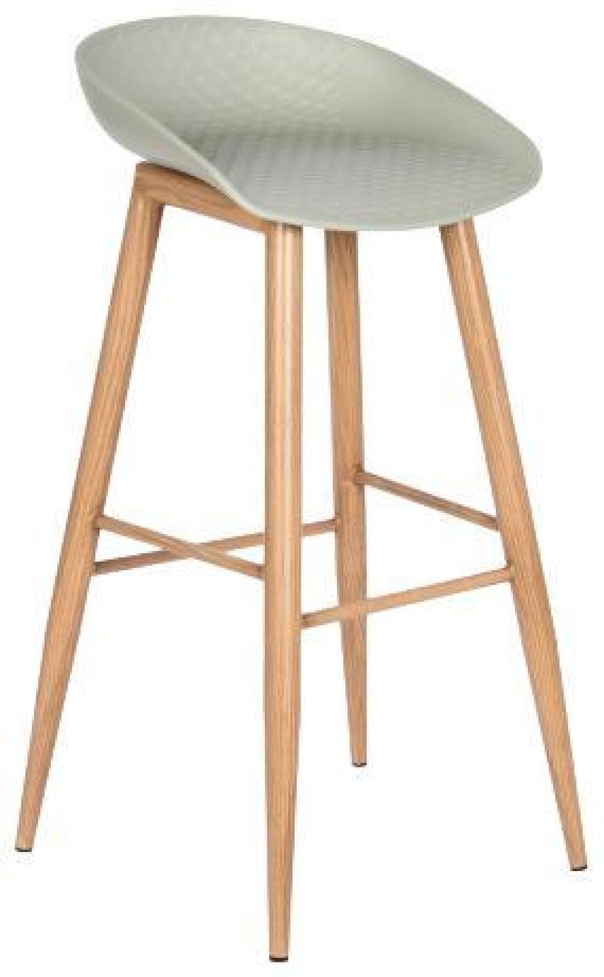 Product photograph of 2 X Green Metal Barstool from Choice Furniture Superstore.