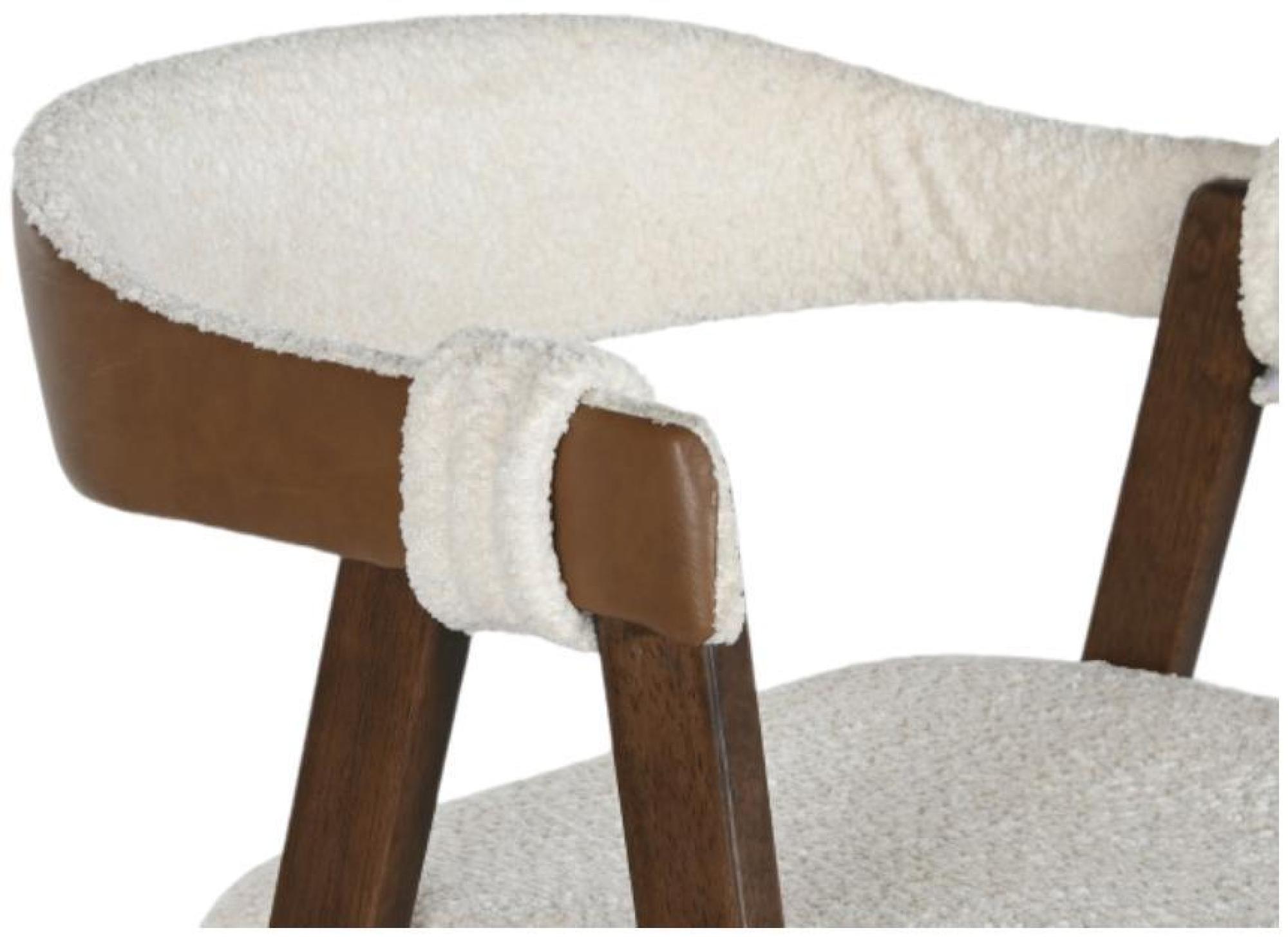 Product photograph of 2 X Scandi White Wooden Barstool With Back from Choice Furniture Superstore.