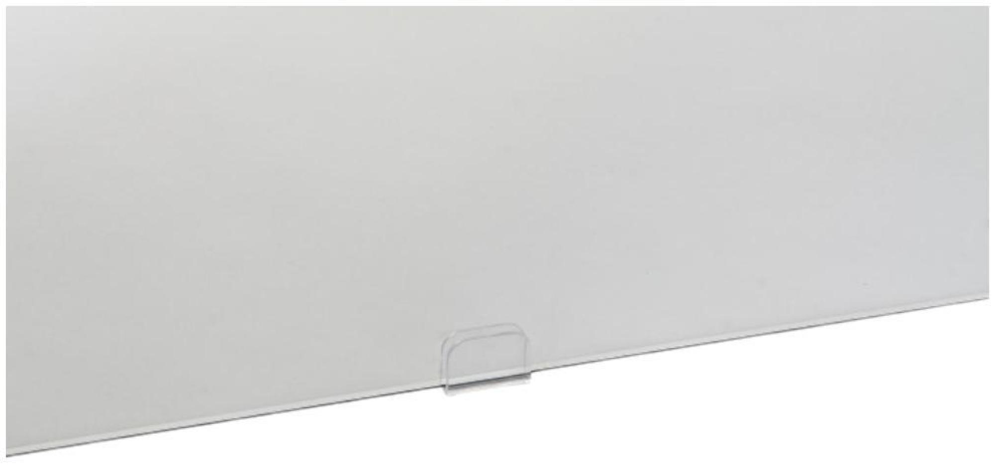 Product photograph of Modern Grey Wood And Glass Desk from Choice Furniture Superstore.