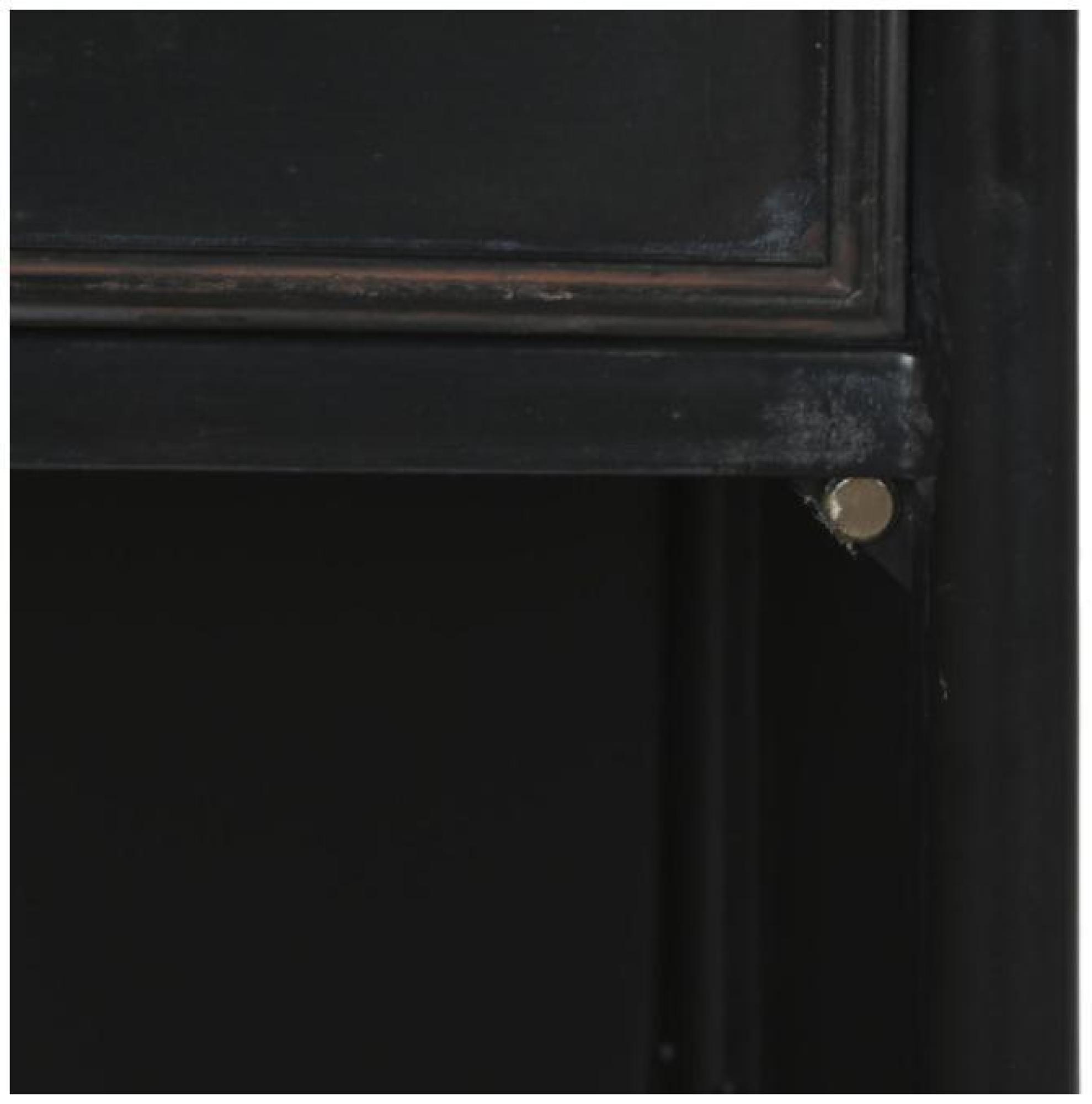 Product photograph of Loft Black Metal 1 Door Desk from Choice Furniture Superstore.