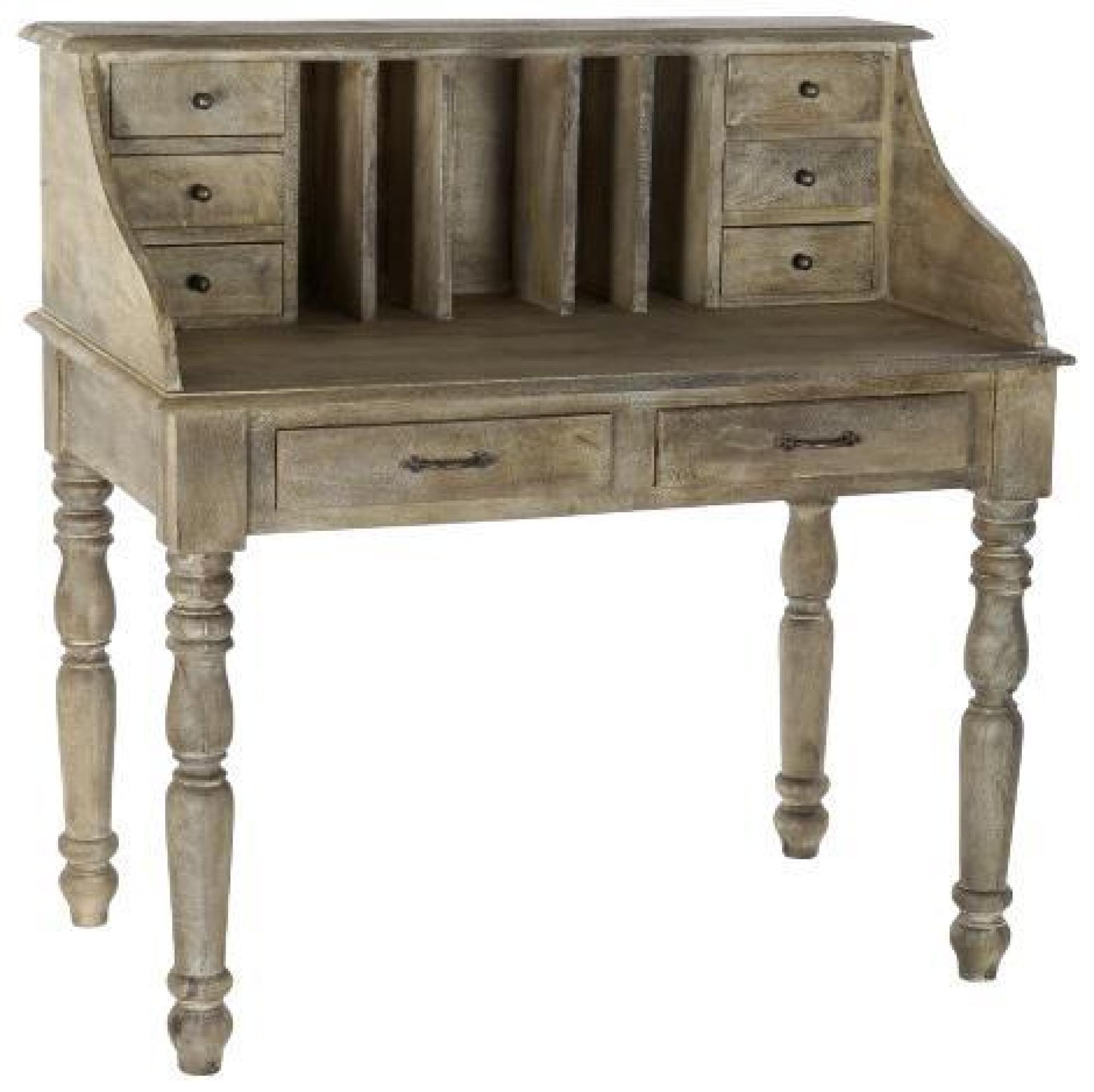 Product photograph of Mango Wood Traditional Style Desk from Choice Furniture Superstore.
