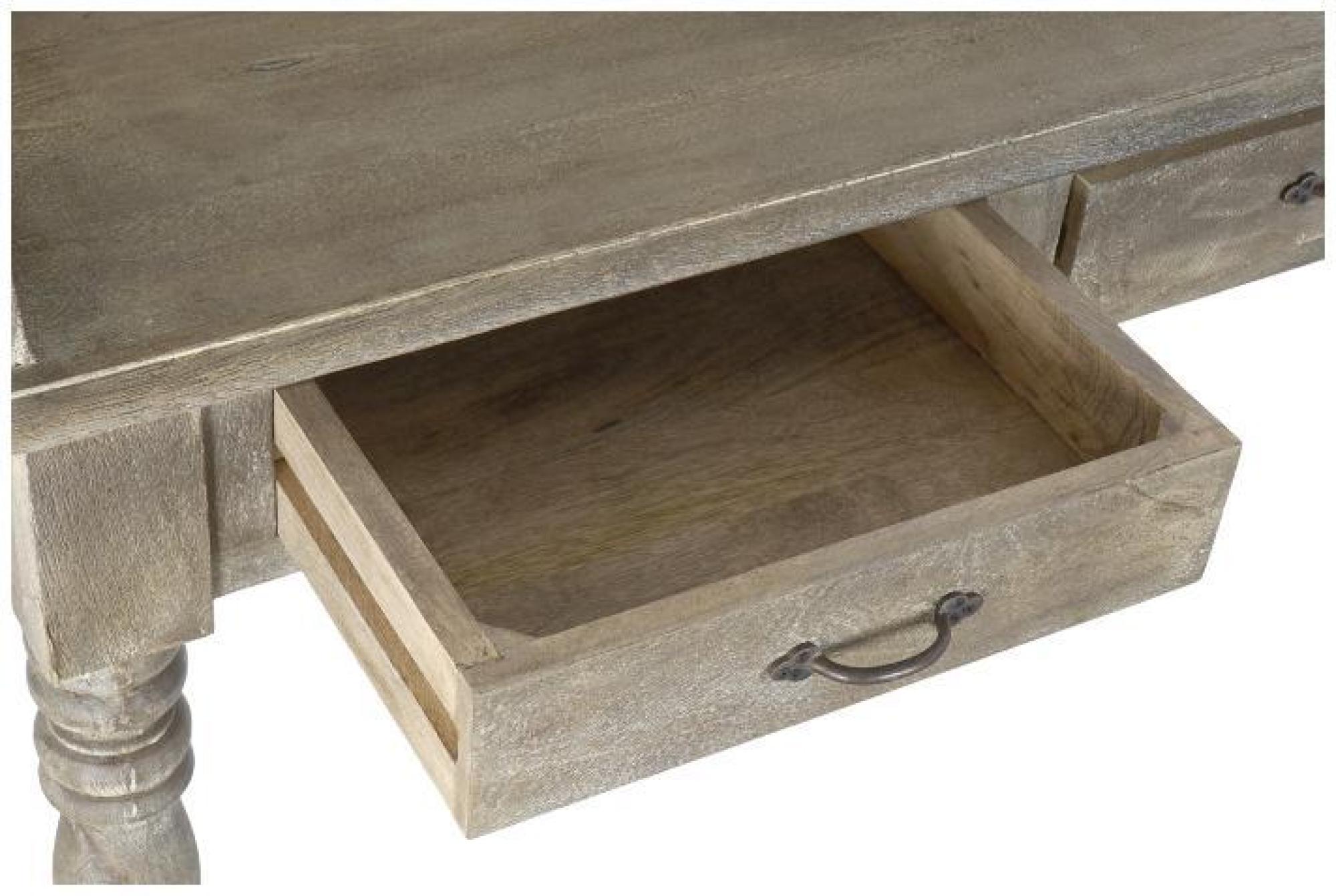 Product photograph of Mango Wood Traditional Style Desk from Choice Furniture Superstore.
