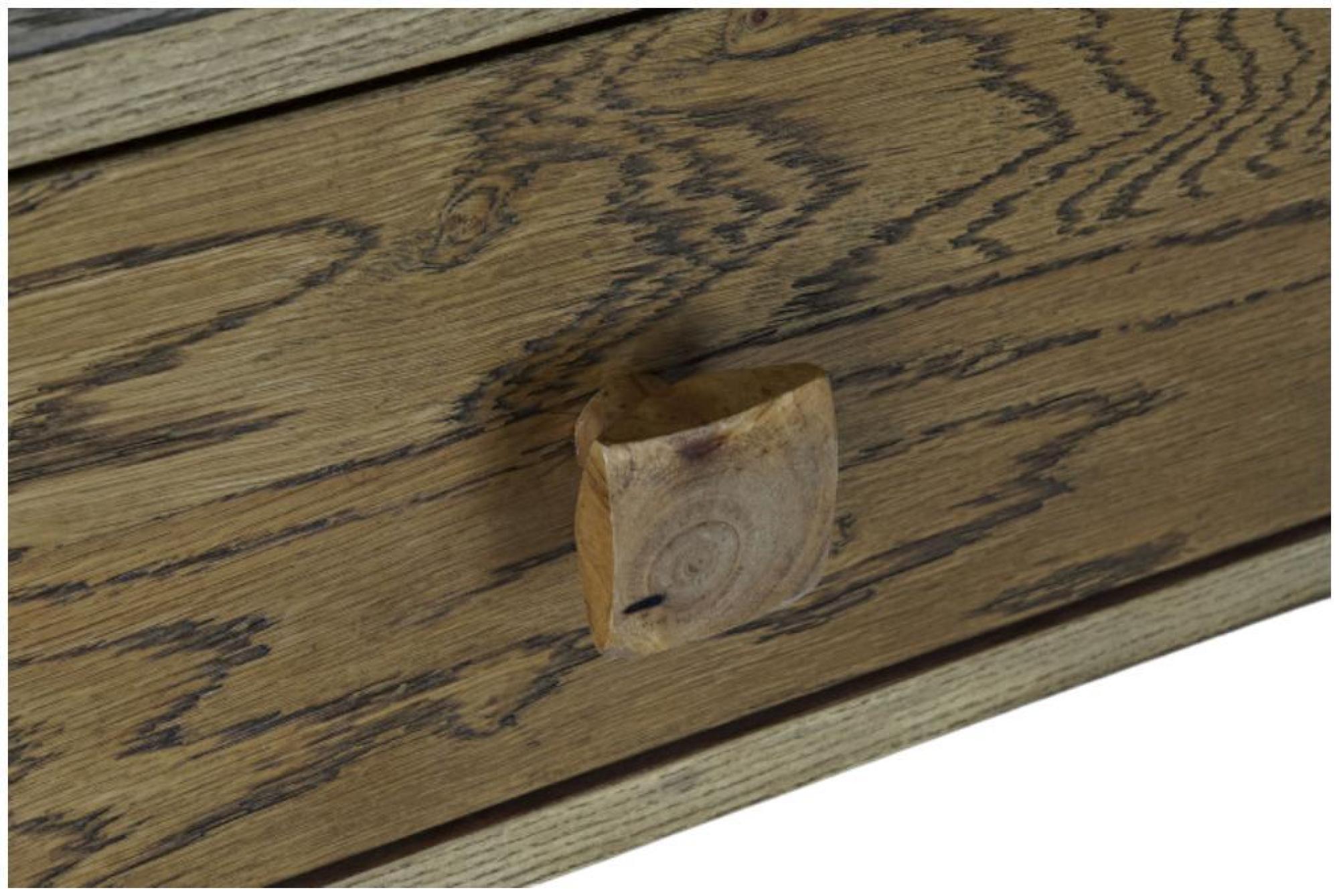 Product photograph of Natural Wood 3 Drawer Writing Desk from Choice Furniture Superstore.