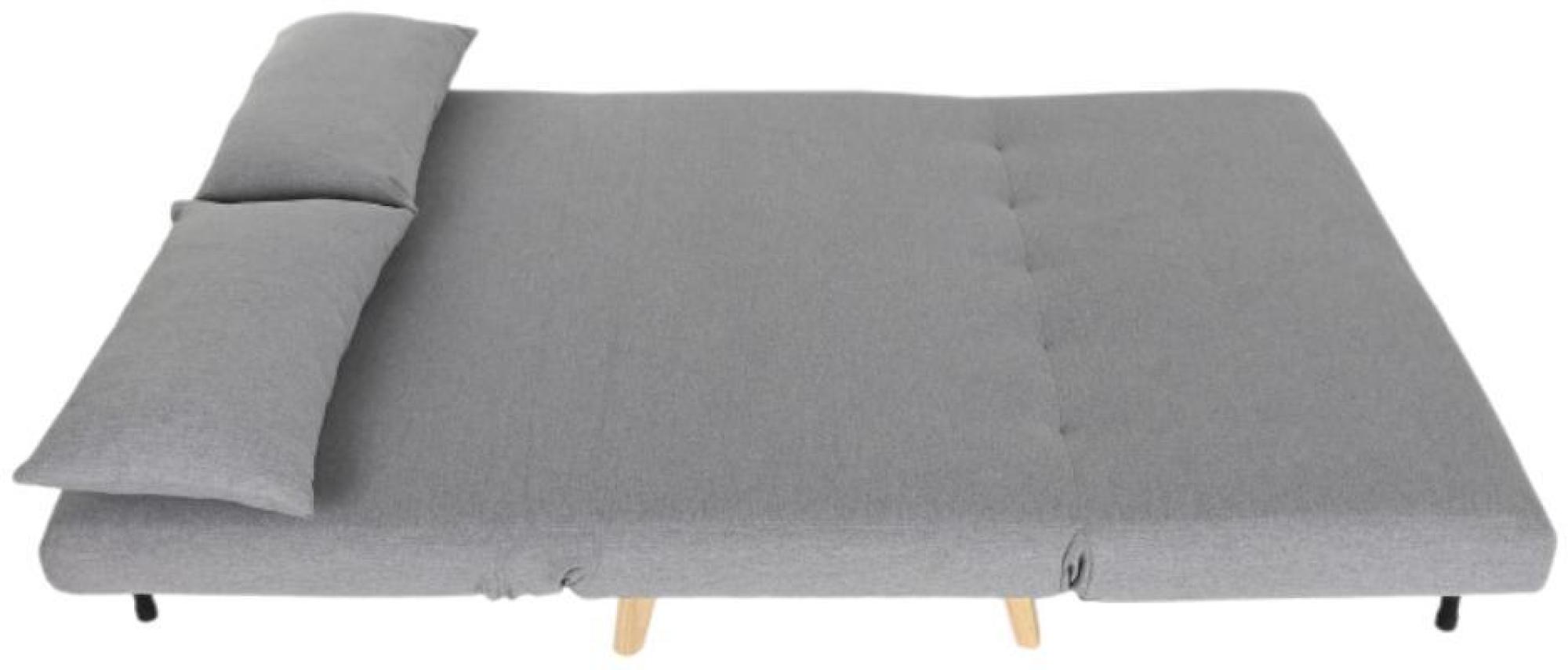 Product photograph of Light Grey Fabric Folding Sofabed from Choice Furniture Superstore.