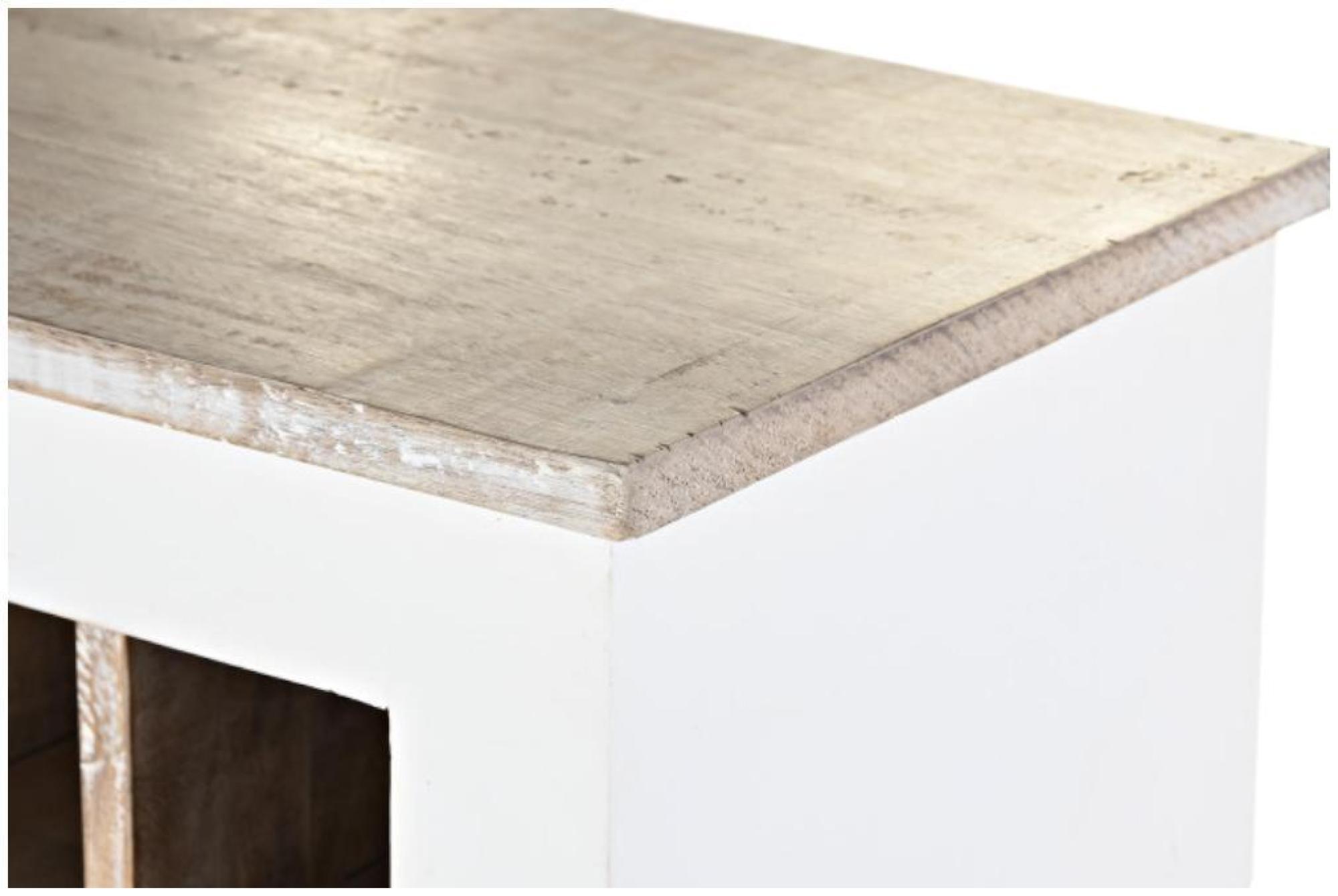 Product photograph of White Mango Wood 1 Door Bar Cabinet from Choice Furniture Superstore.