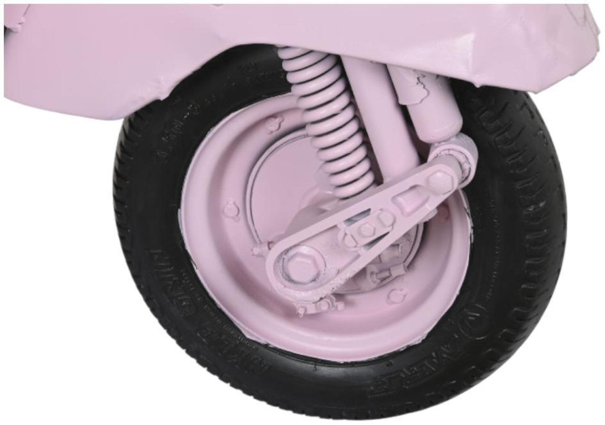 Product photograph of Vespa Pink Scooter Bottle Rack from Choice Furniture Superstore.
