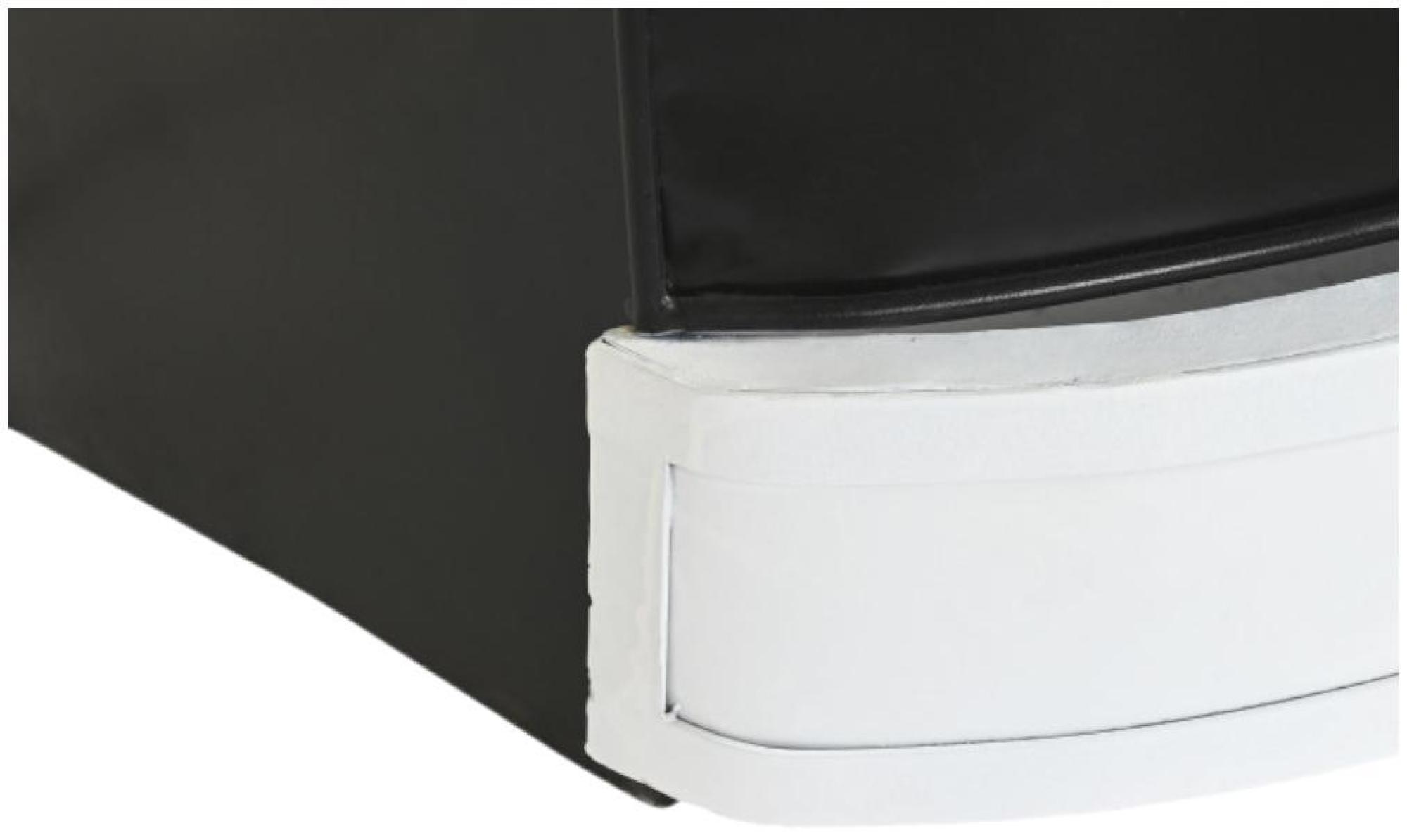 Product photograph of Black Wood Spotlights Bar Counter from Choice Furniture Superstore.