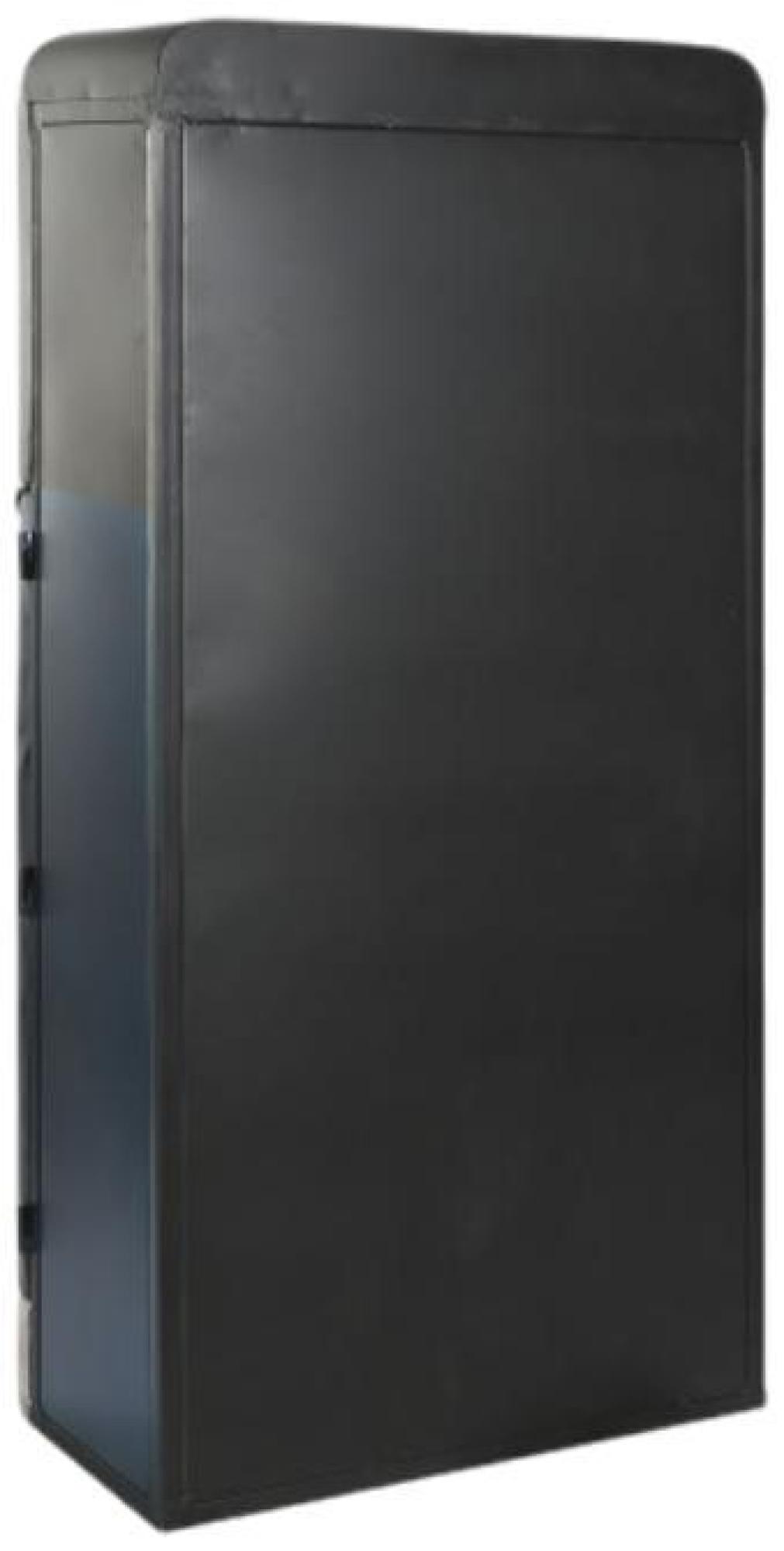 Product photograph of Blue And Grey Metal Van Bar Cabinet from Choice Furniture Superstore.
