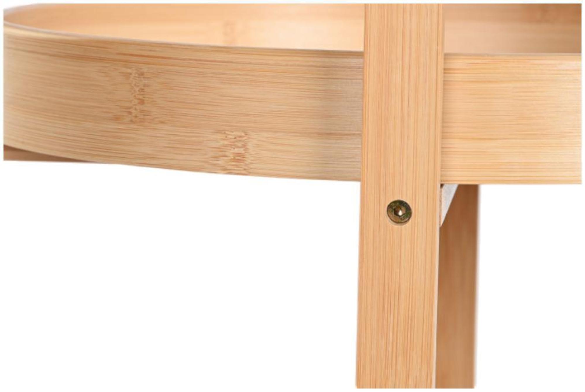 Product photograph of Basics Natural Bamboo Serving Cart from Choice Furniture Superstore.