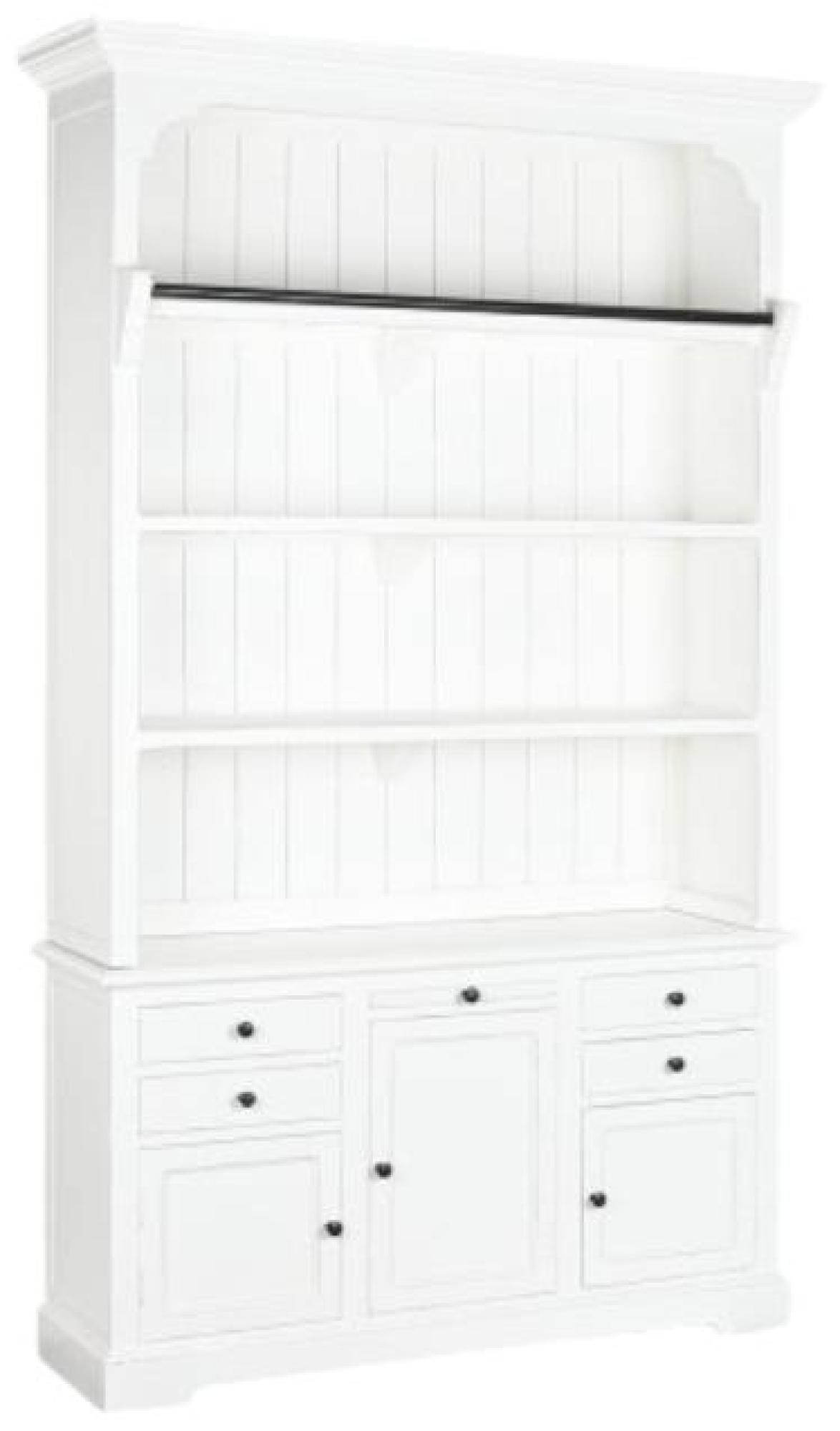 Product photograph of Alpine White Wood Ladder Bookcase from Choice Furniture Superstore.