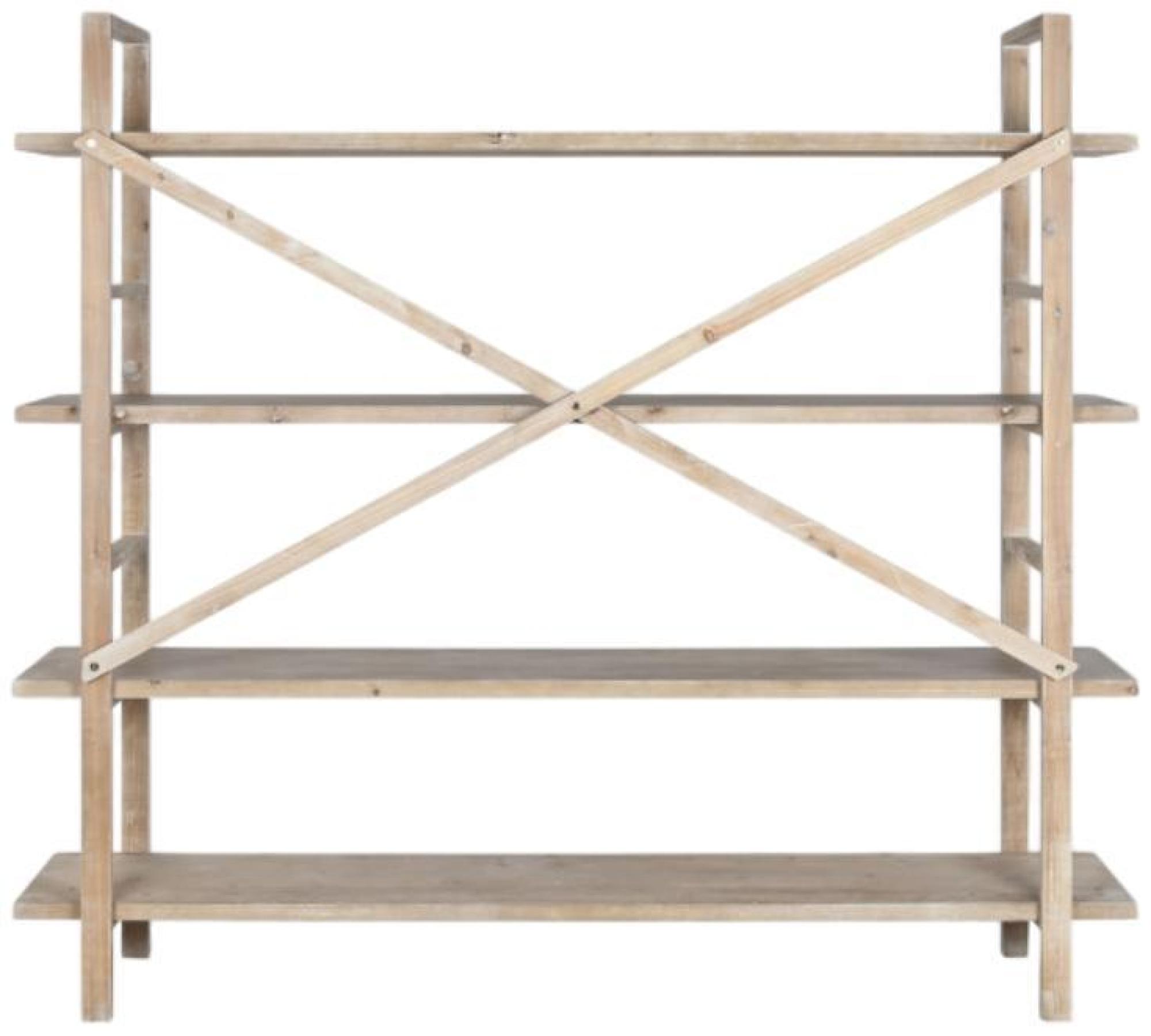 Product photograph of Alpine Natural Open Shelving Unit from Choice Furniture Superstore.