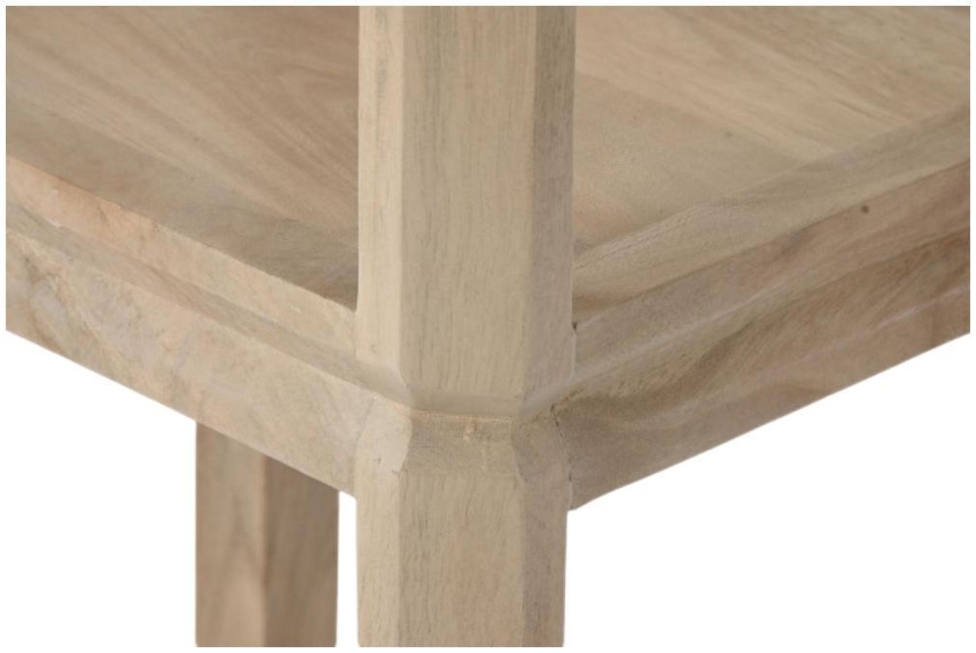 Product photograph of Sculpt Mango Wood Narrow Open Shelving Unit from Choice Furniture Superstore.
