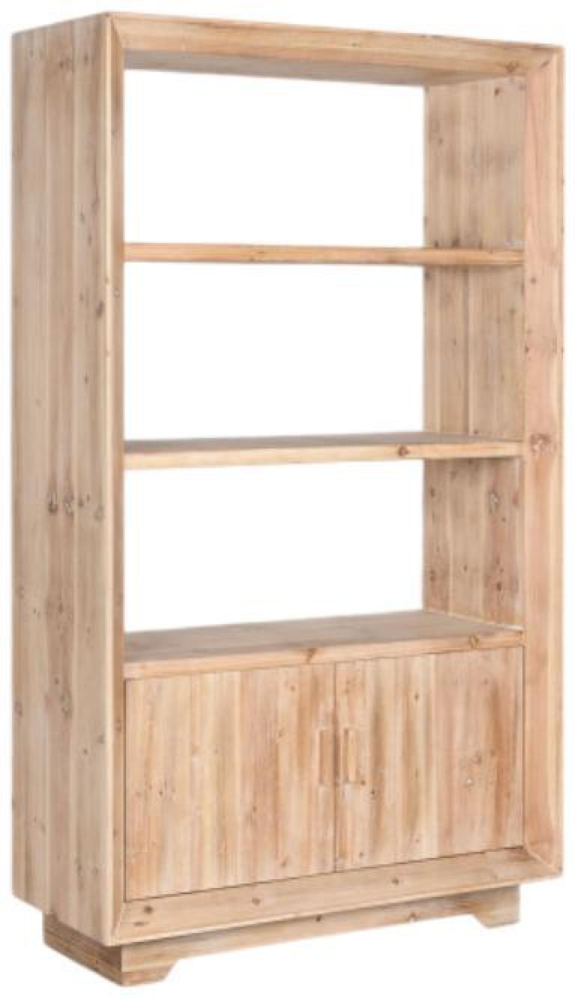 Product photograph of Alpine Wooden 2 Door Bookcase from Choice Furniture Superstore.