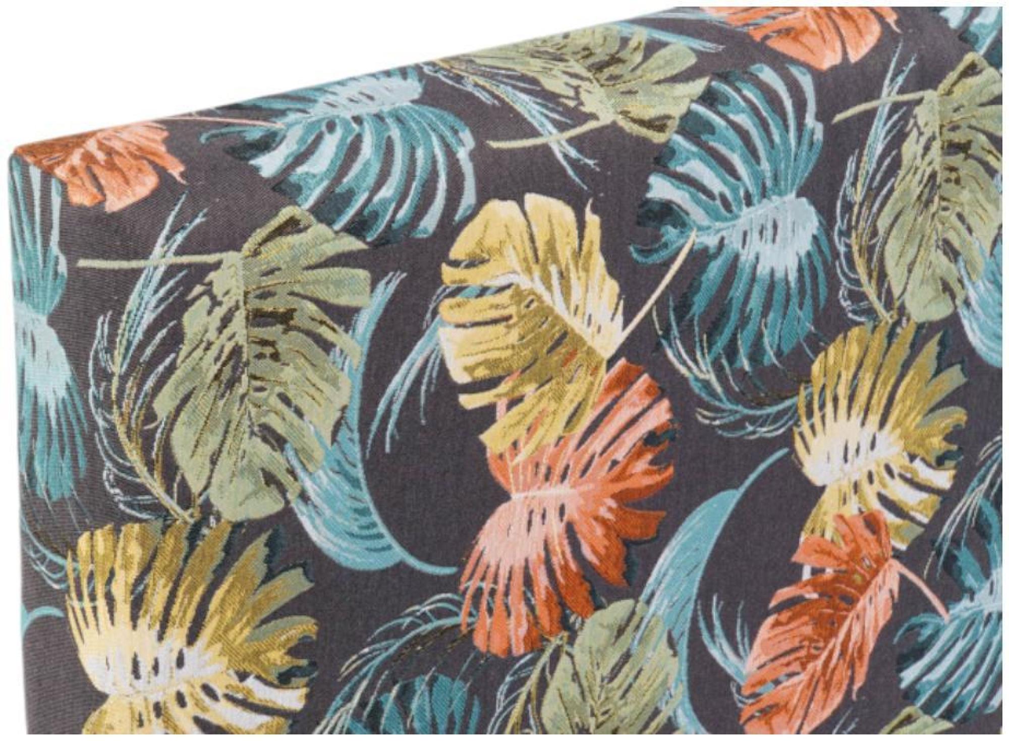 Product photograph of Tropical Multi Coloured Fabric Headboard from Choice Furniture Superstore.