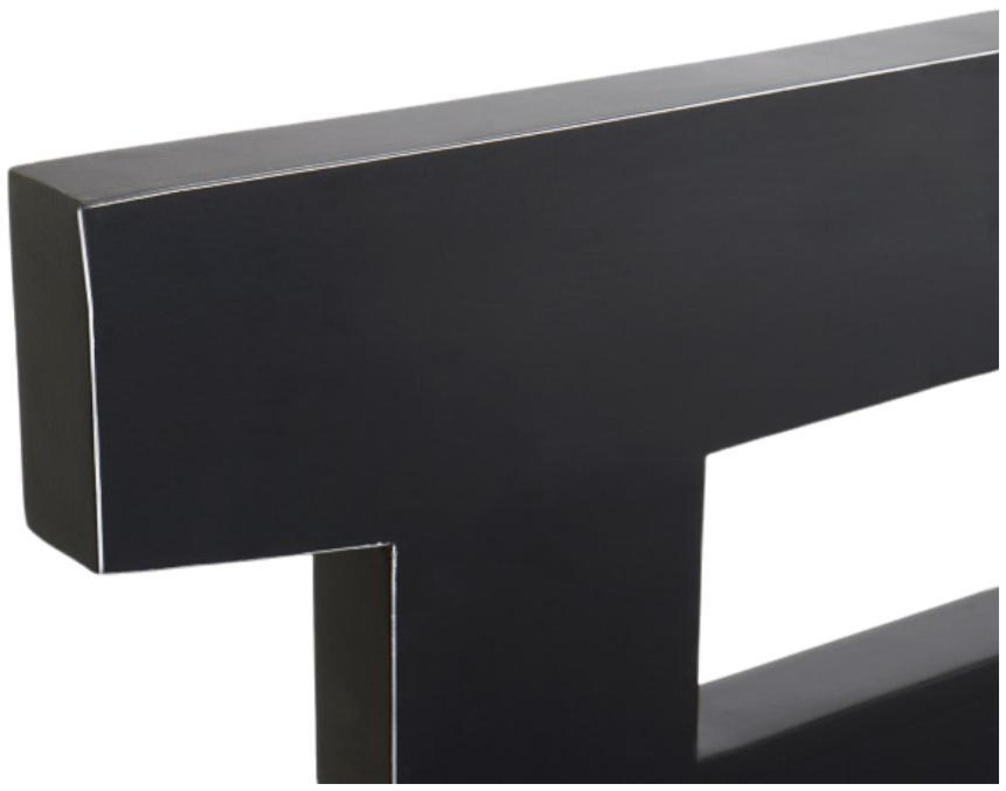 Product photograph of Oriental Black Headboard - H 120cm from Choice Furniture Superstore.