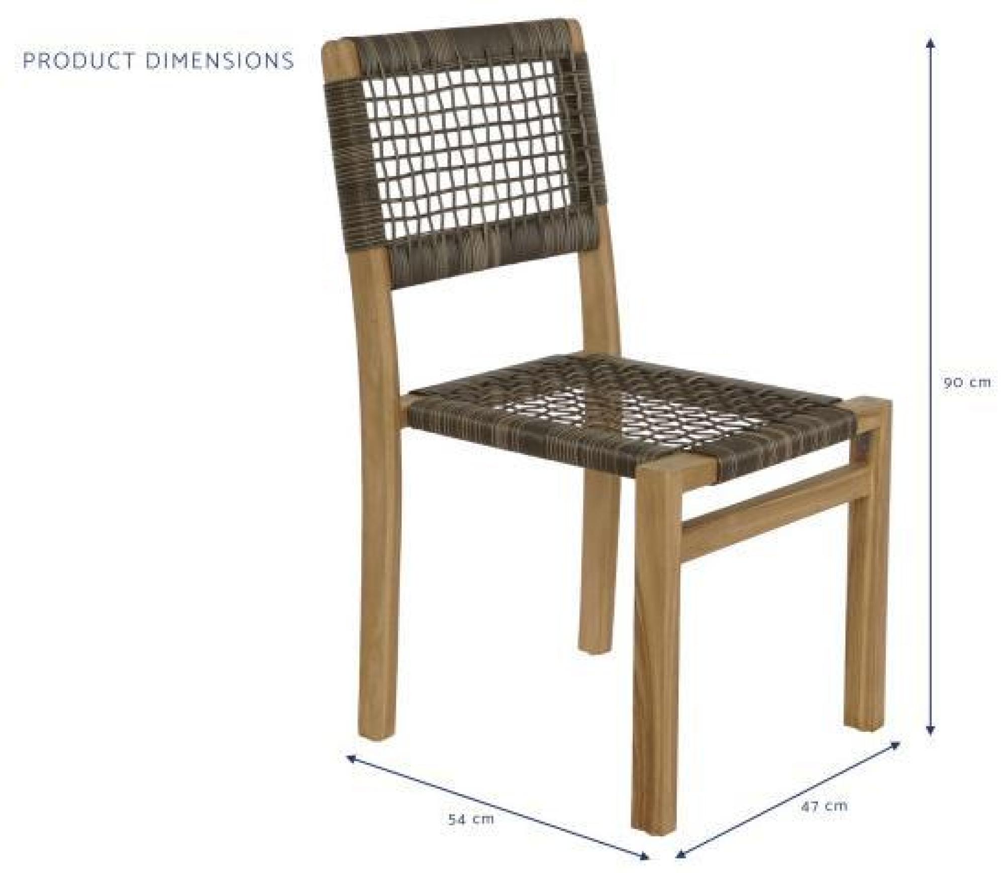 Product photograph of Garden Natural Dining Table Set 4 Chair from Choice Furniture Superstore.