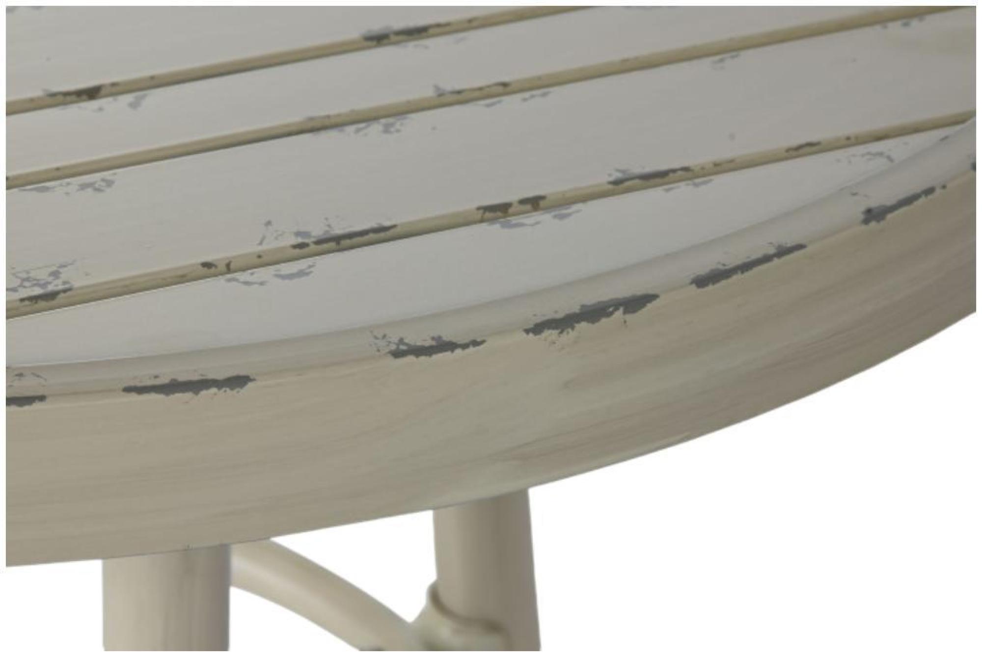 Product photograph of Garden Off White Round Outdoor Table from Choice Furniture Superstore.