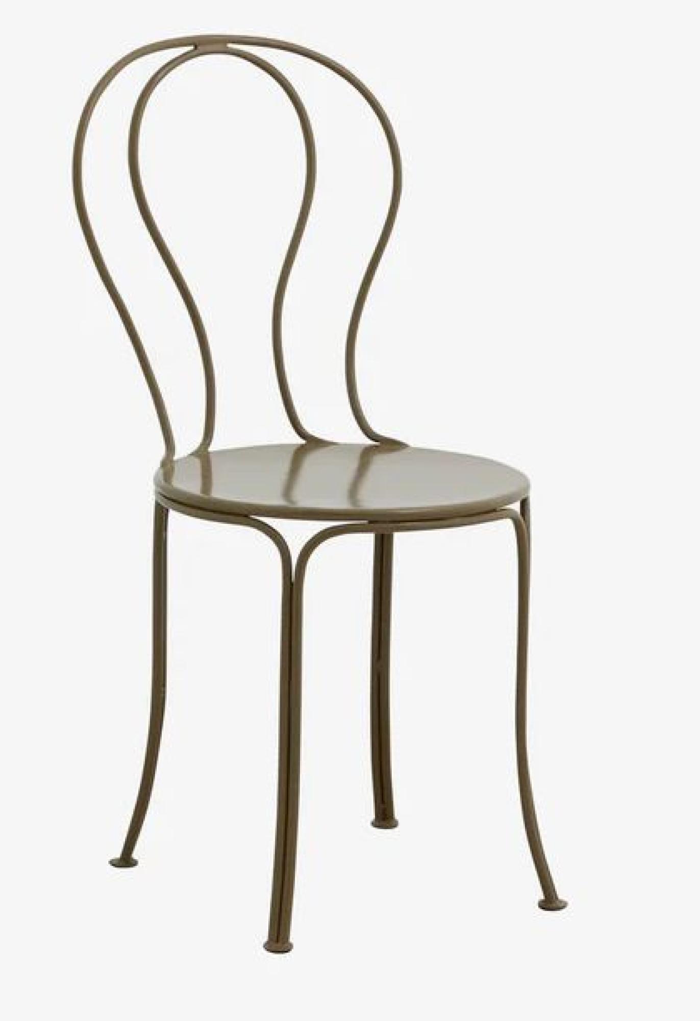 Product photograph of Set Of 2 Nordal Olivo Green Metal Garden Dining Chair from Choice Furniture Superstore.