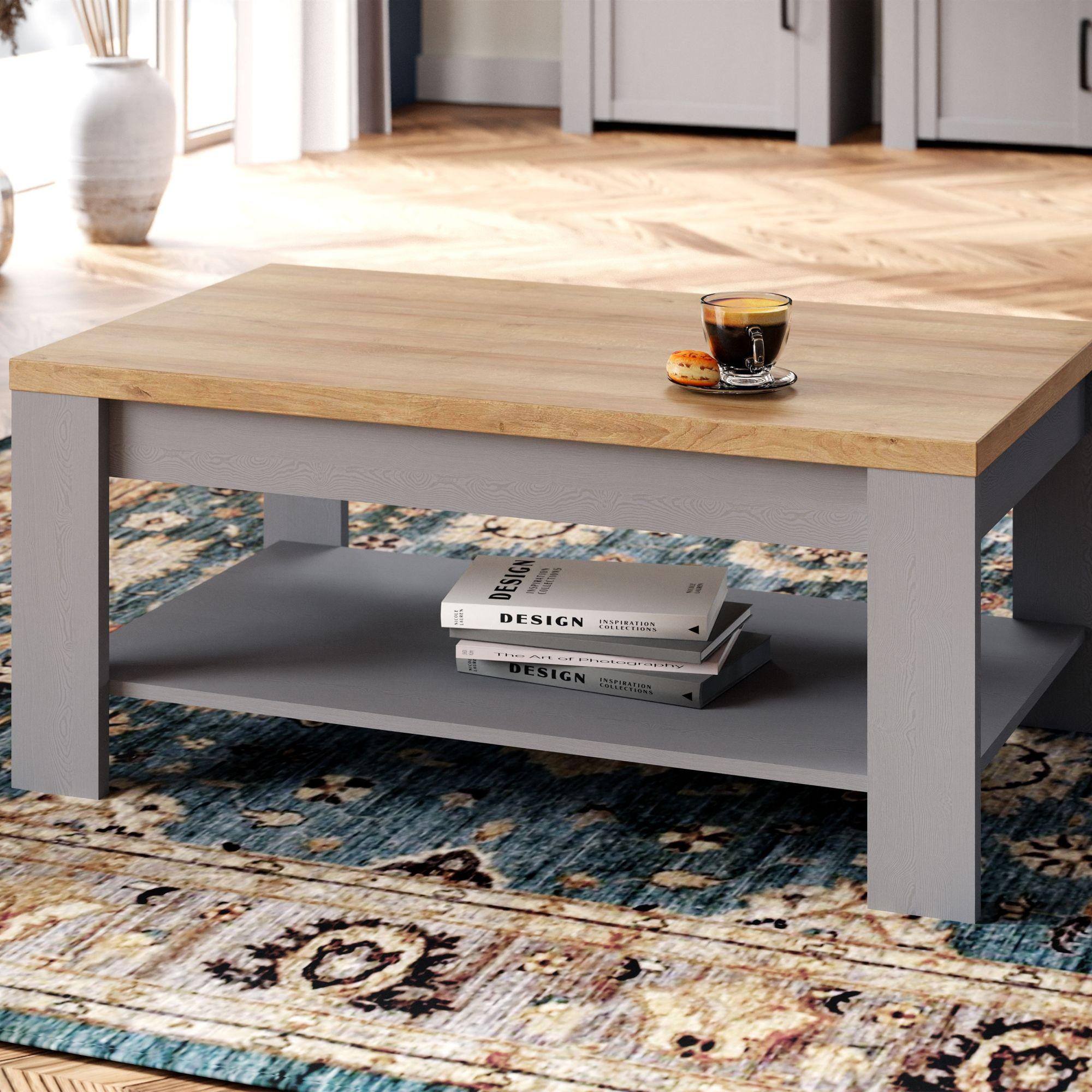 Product photograph of Bohol Grey Coffee Table from Choice Furniture Superstore.